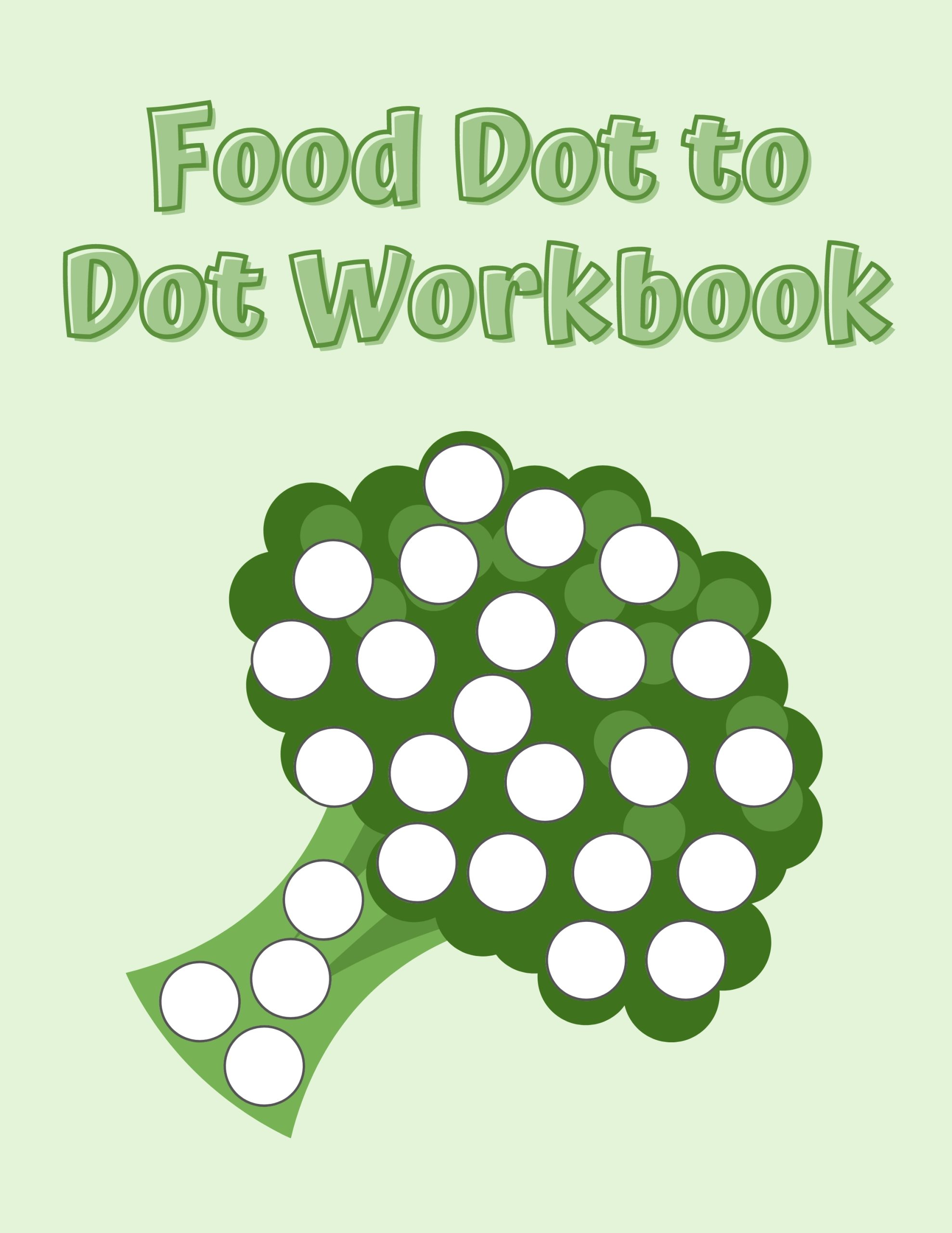 Food Dot to Dot Workbook