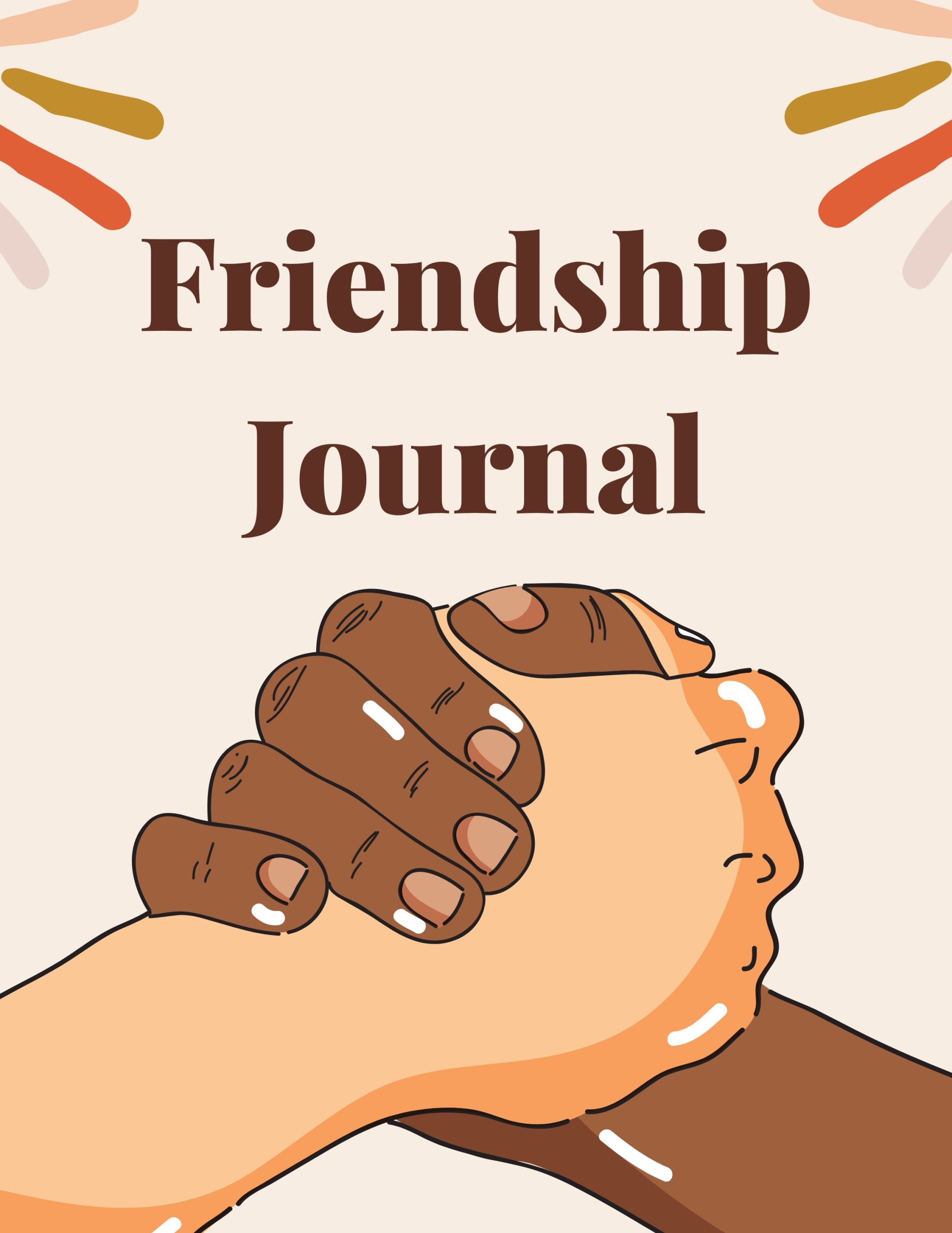 Friendship Journal 8.5×11 Boys