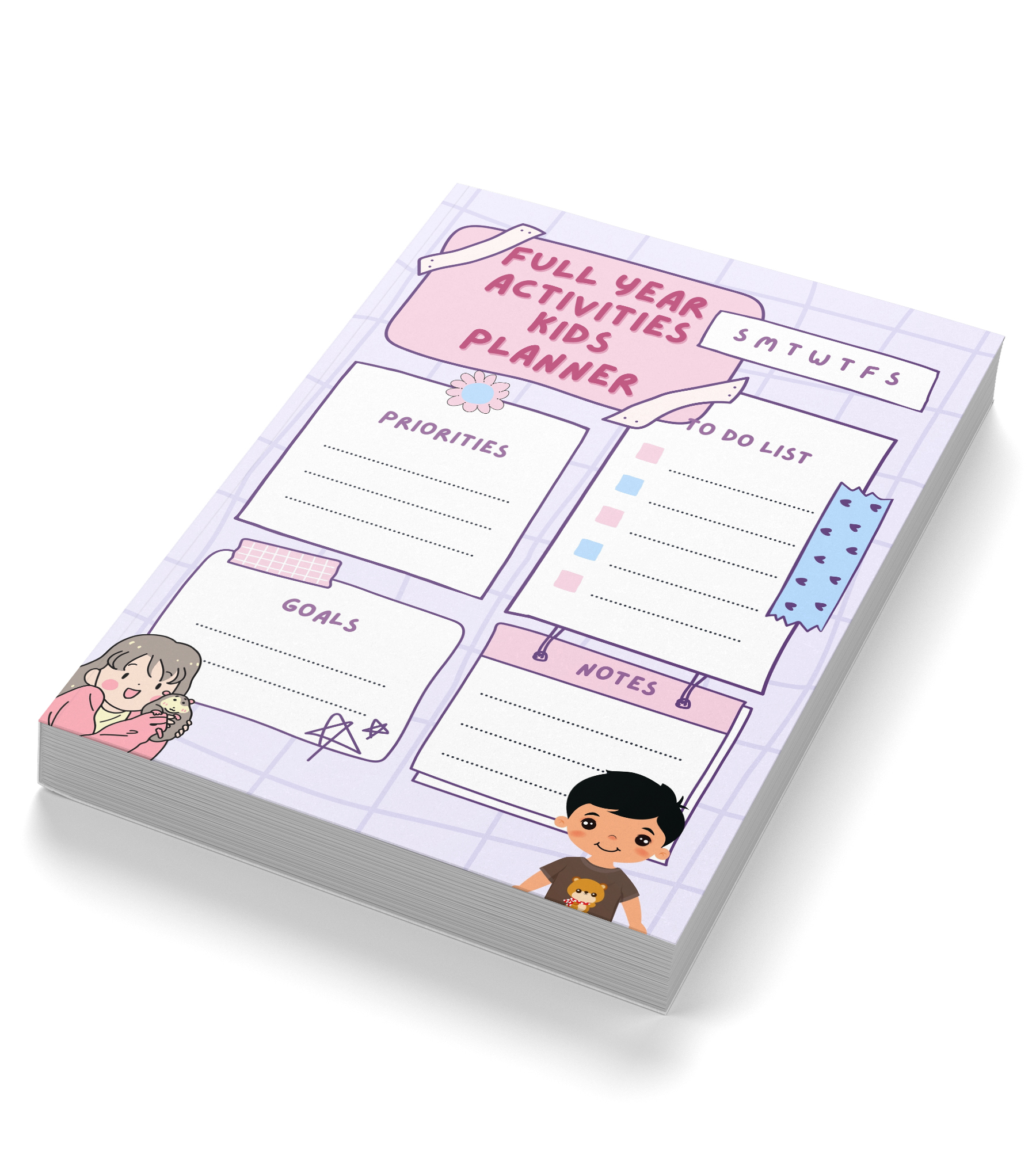 Full Year Activities Kids Planner