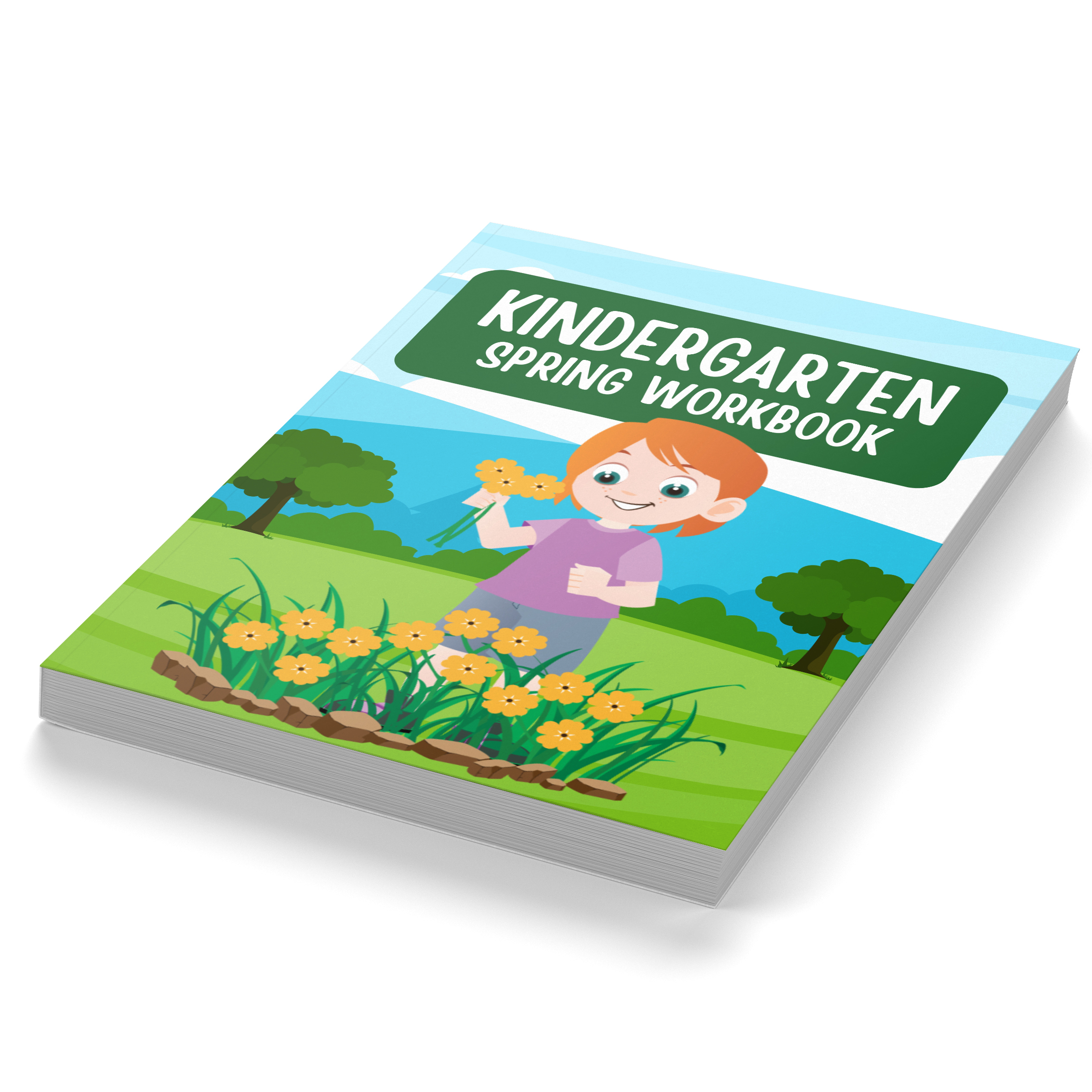 Fun and Colorful ESL Spring Workbook