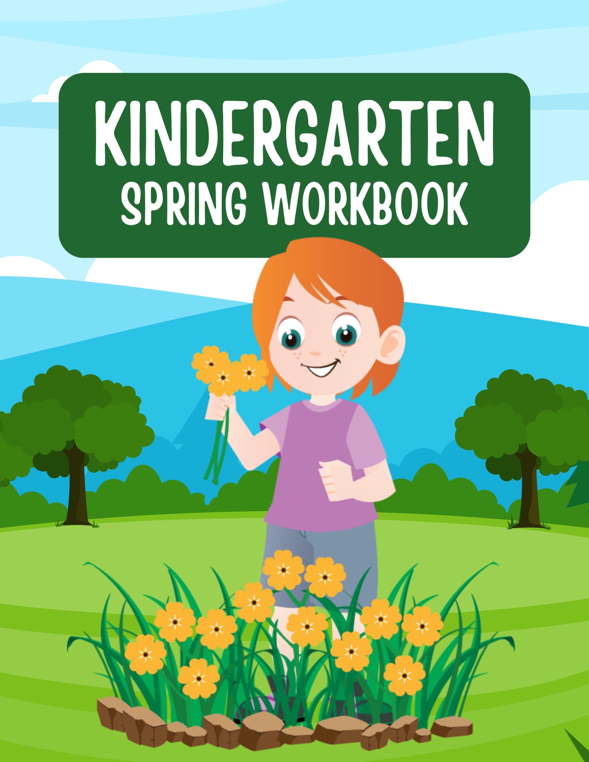 Fun and Colorful ESL Spring Workbook