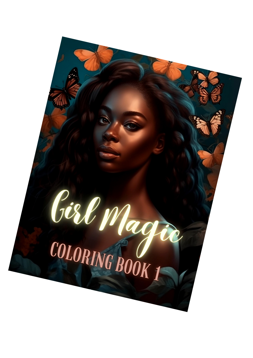 Girl Magic Coloring Book 1