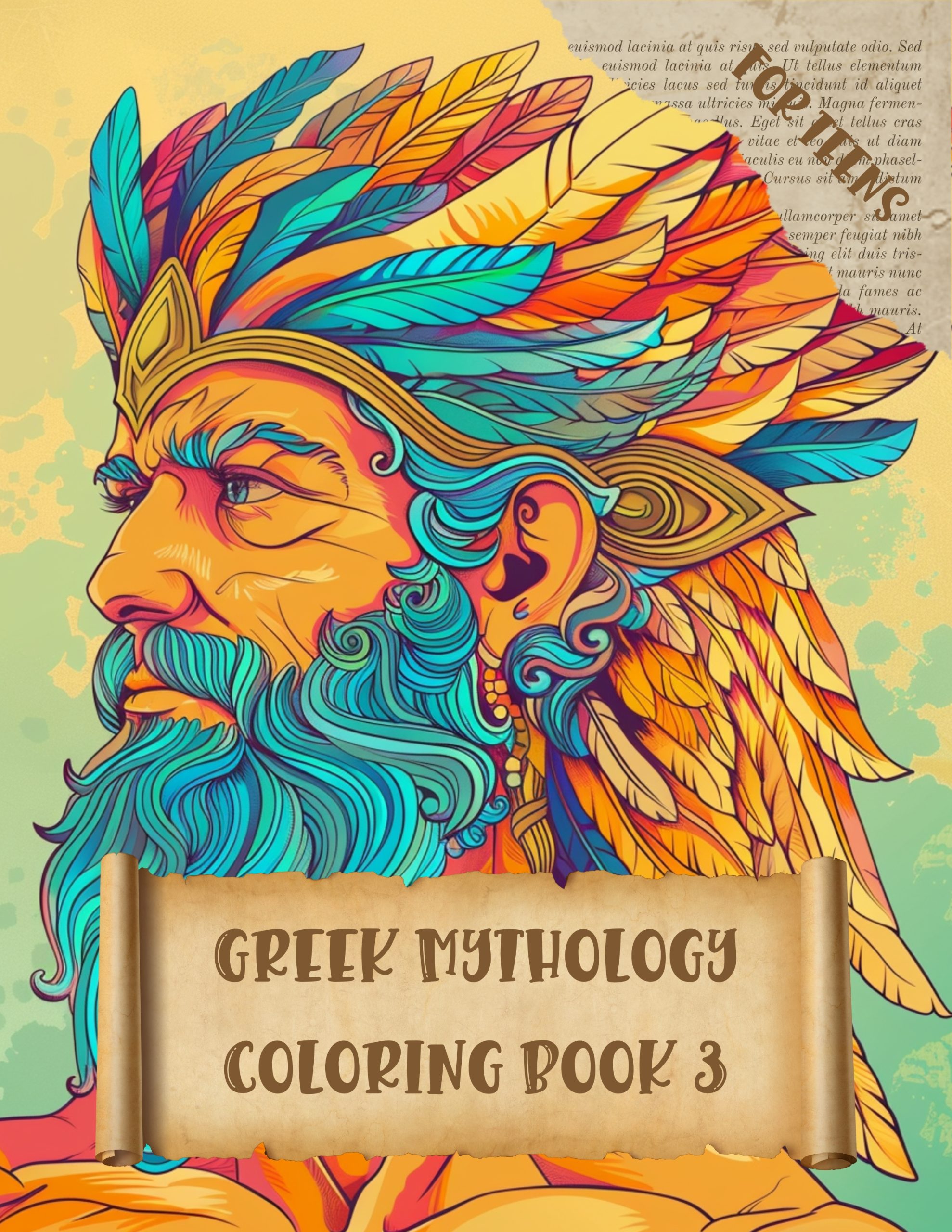 Greek Mythology Coloring Book 5