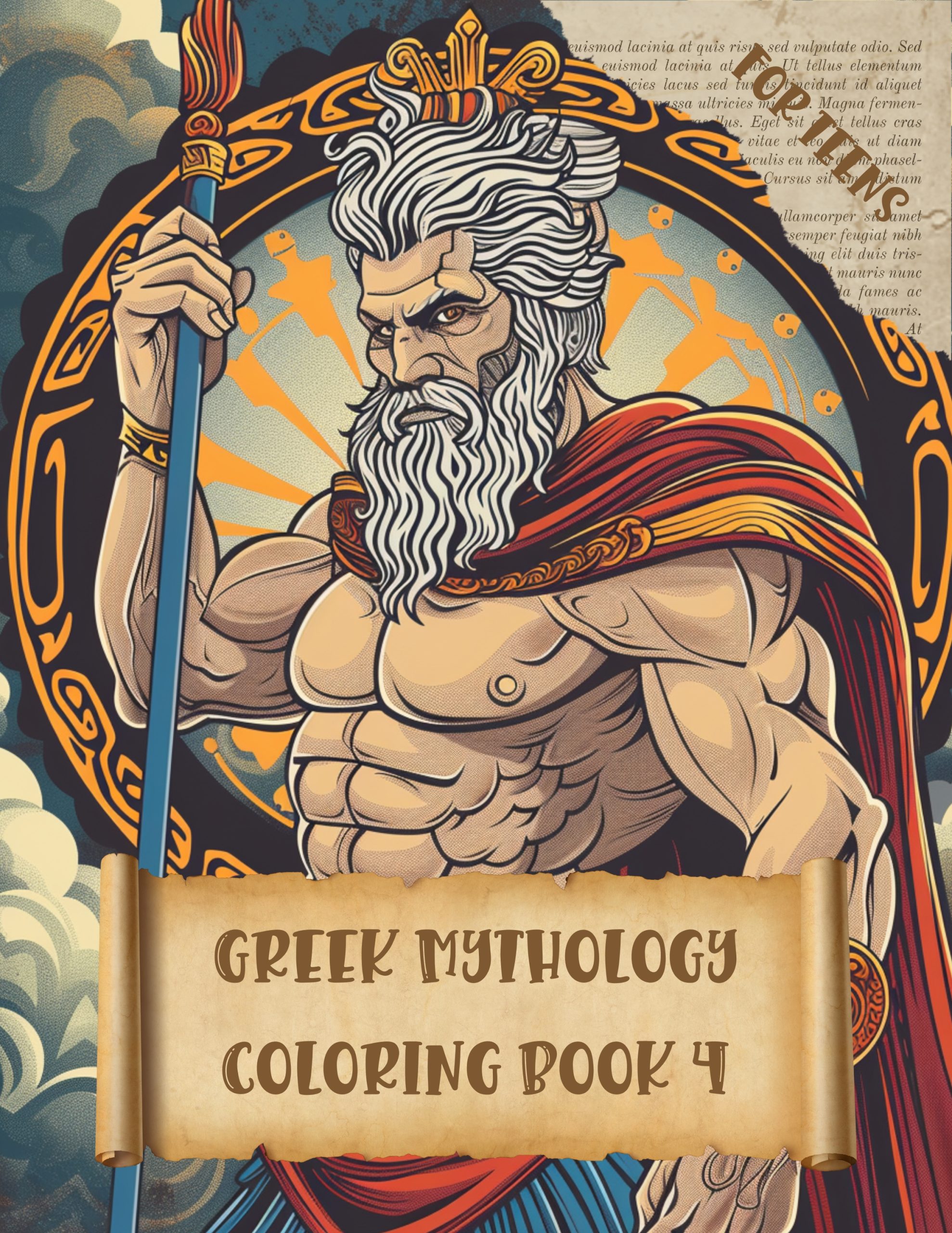 Greek Mythology Coloring Book 6