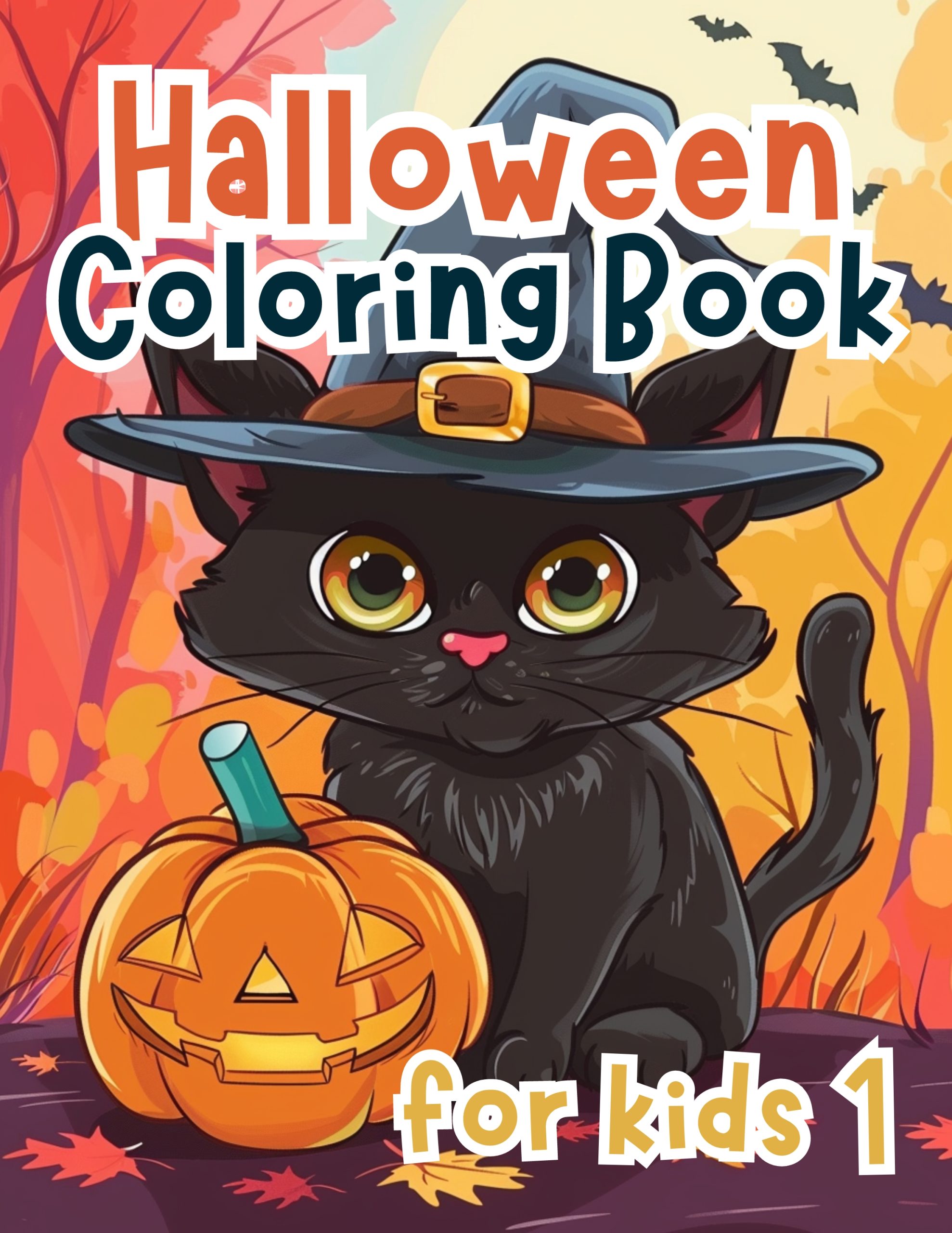 Halloween Coloring Book for Kids 1