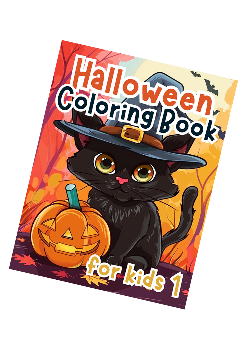 Halloween Coloring Book for Kids 1
