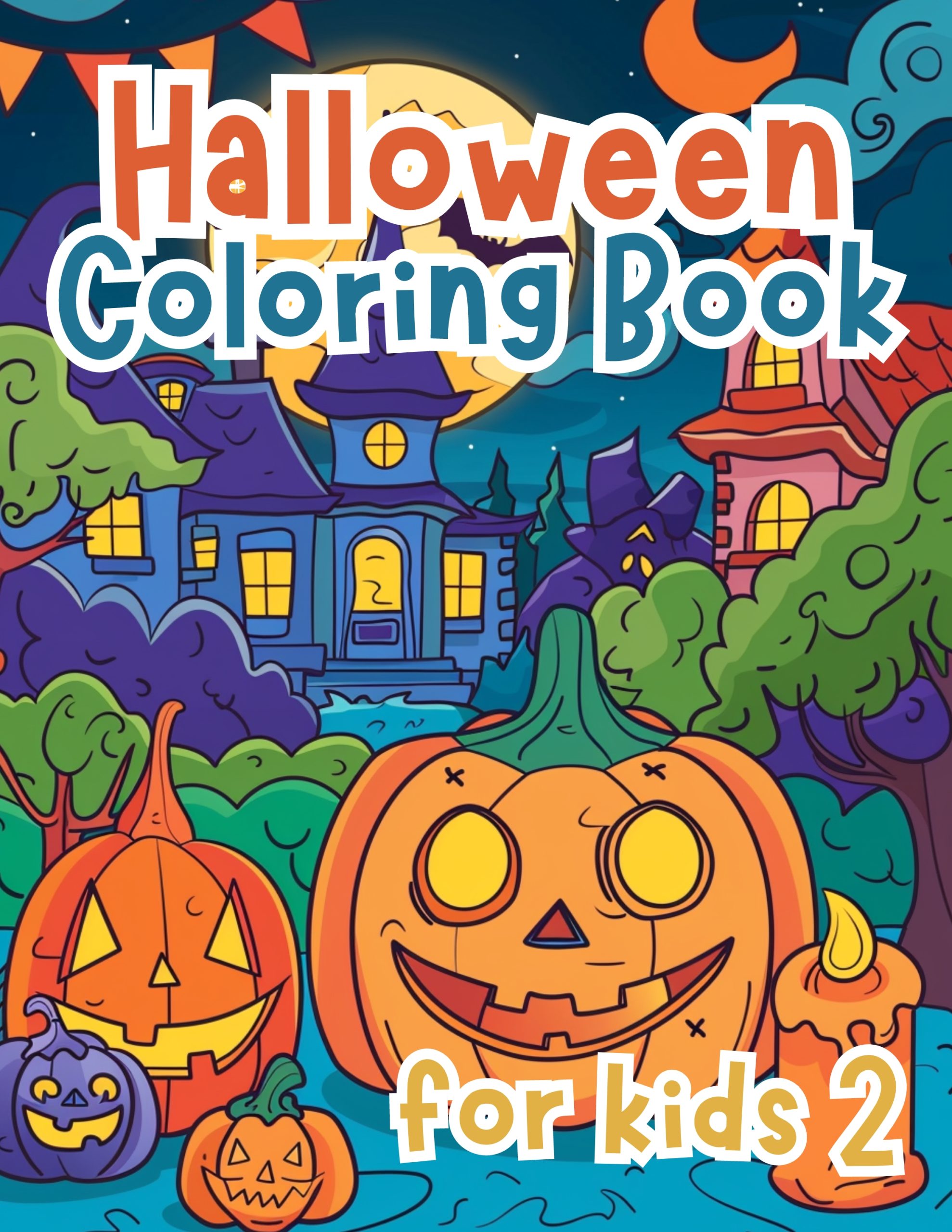 Halloween Coloring Book for Kids 2