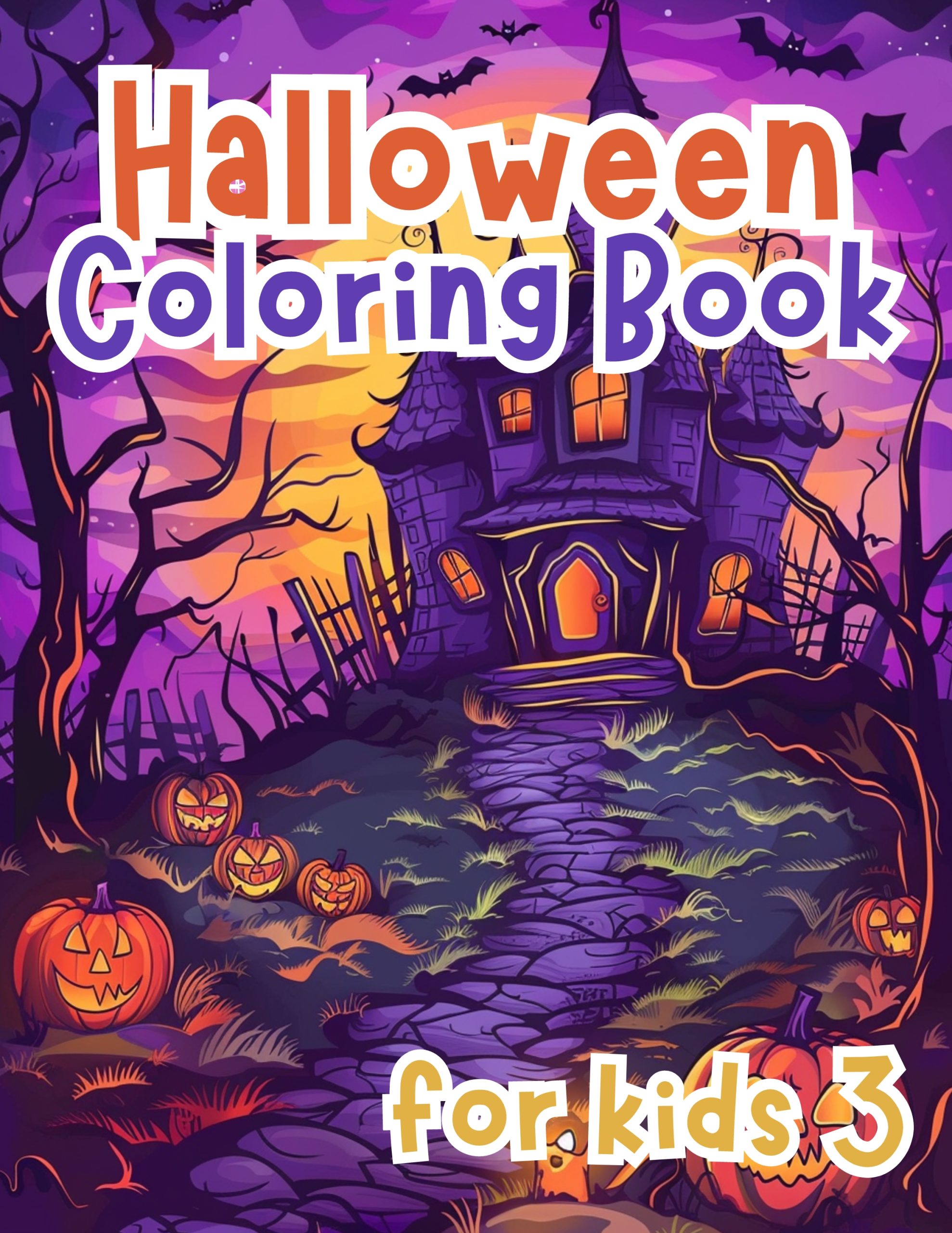 Halloween Coloring Book for Kids 3