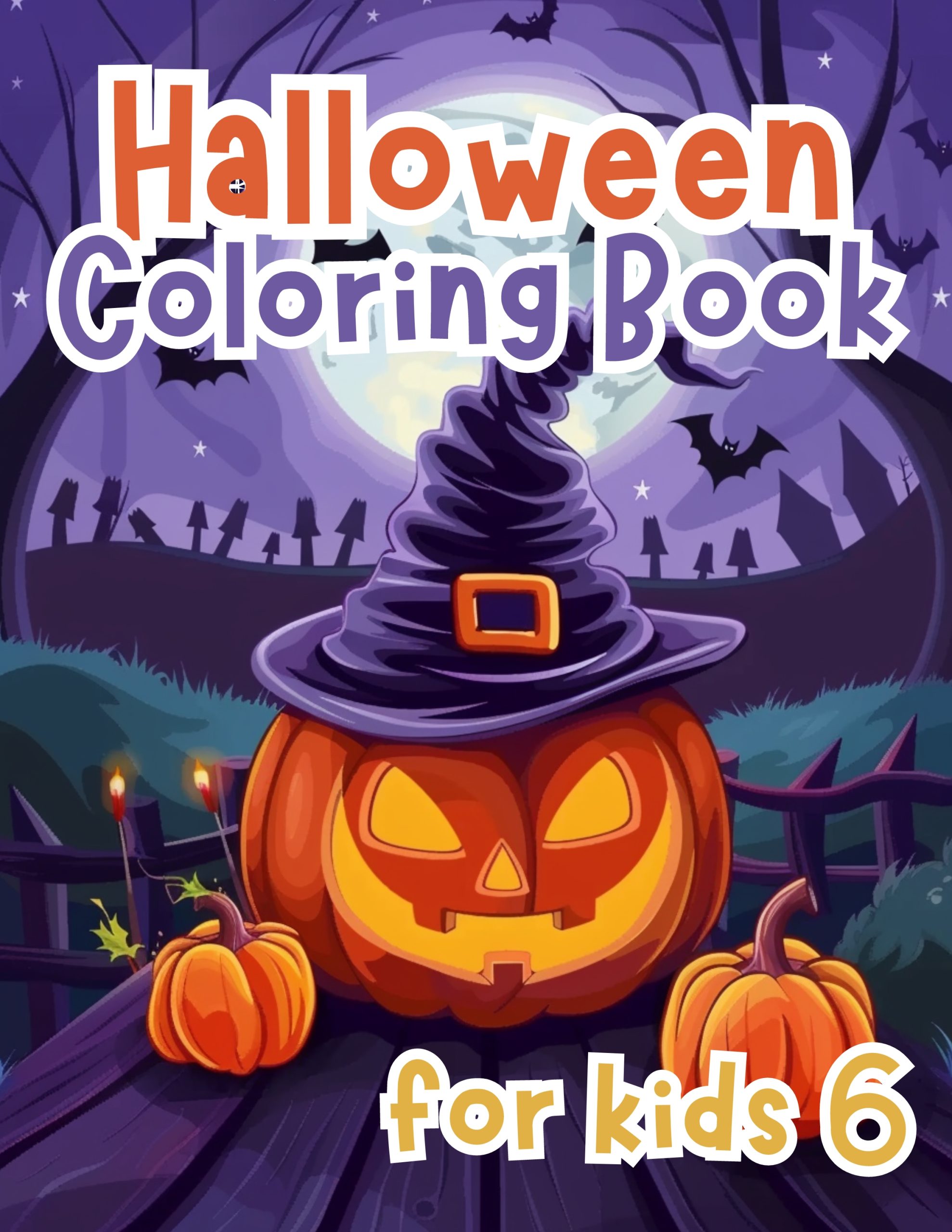 Halloween Coloring Book for Kids 6