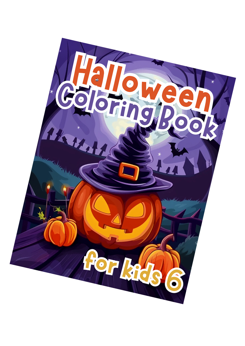 Halloween Coloring Book for Kids 6