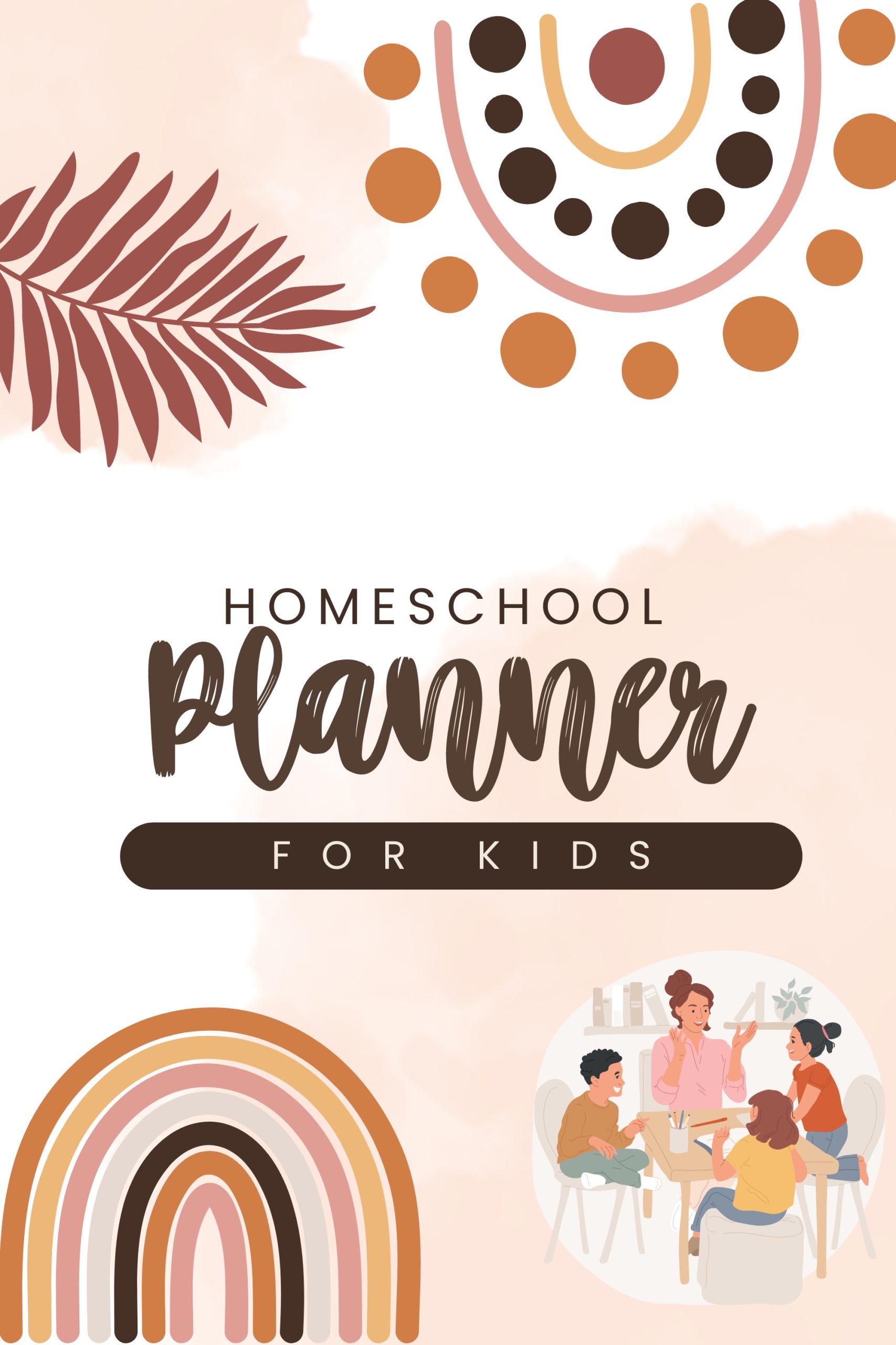 Homeschool Planner for Kids 6×9