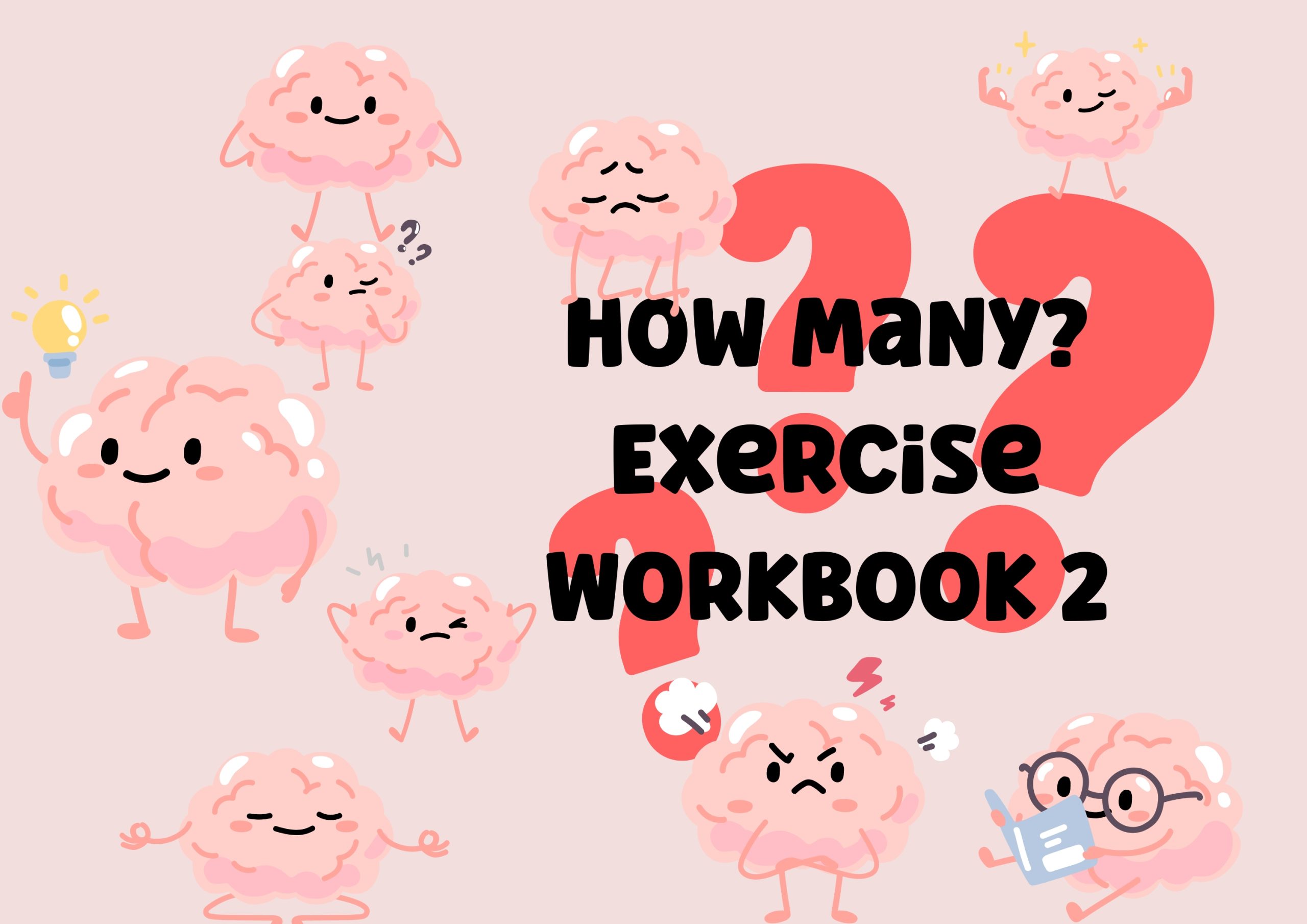 How Many – Exercise Workbook 2