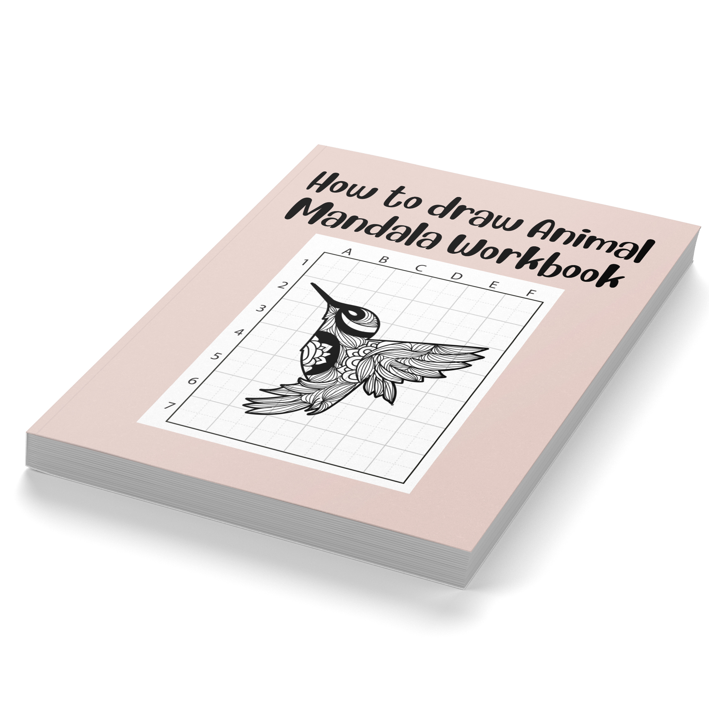 How to draw Animal Mandala Workbook G5