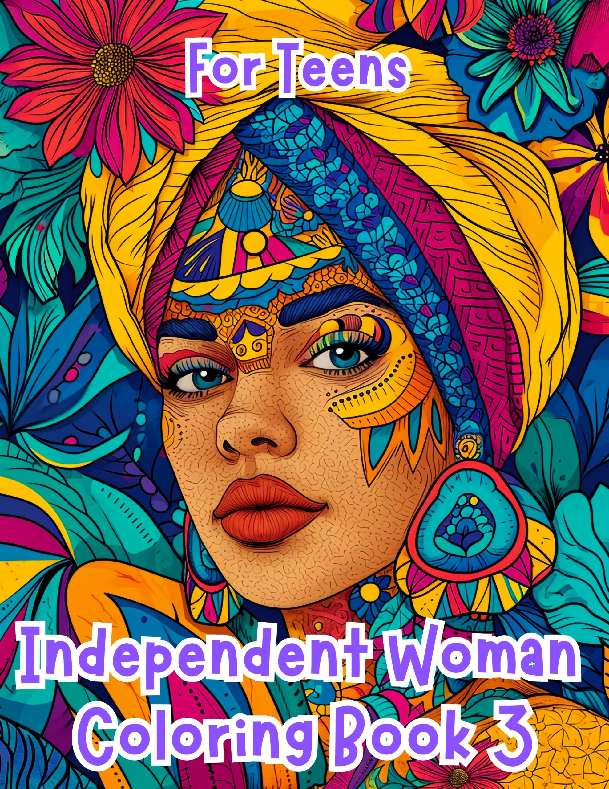Independent Women Coloring Book 3 – for Teens
