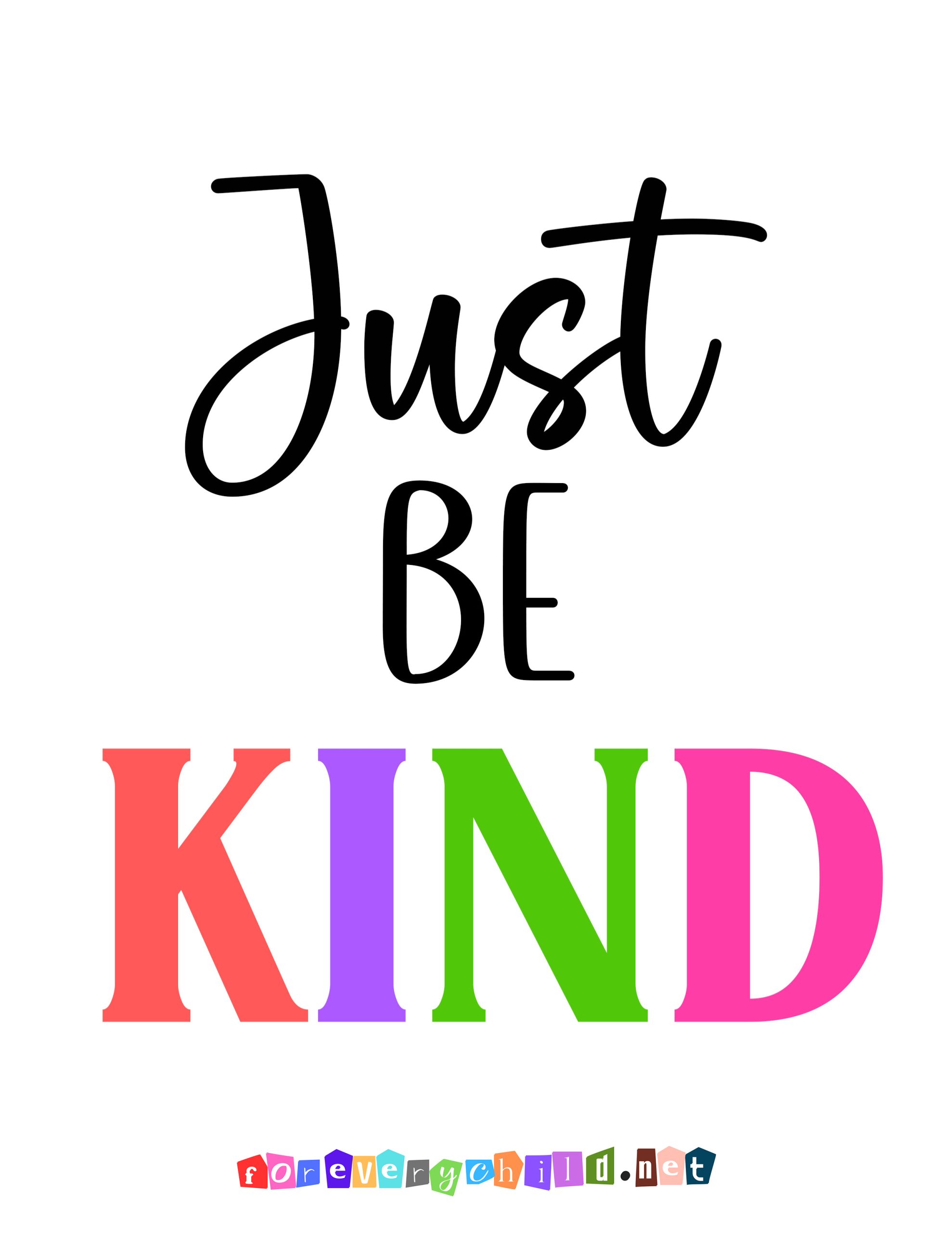 Just be Kind Poster