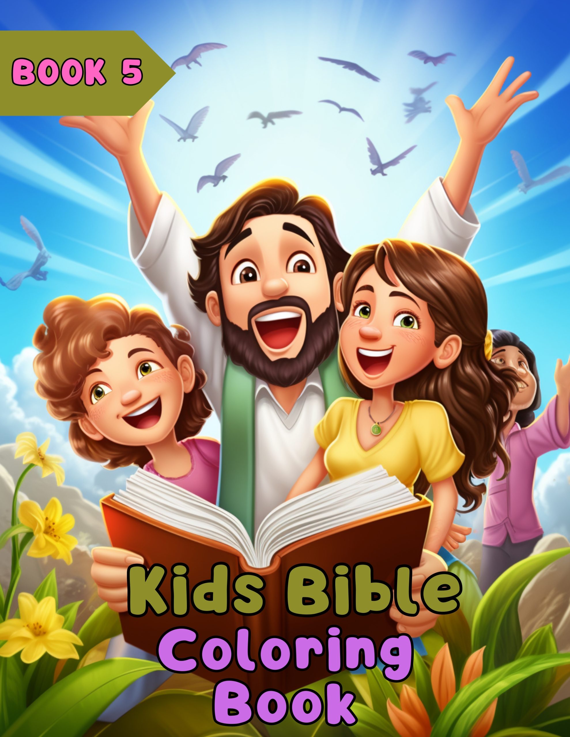 Kids Bible Coloring Book 5