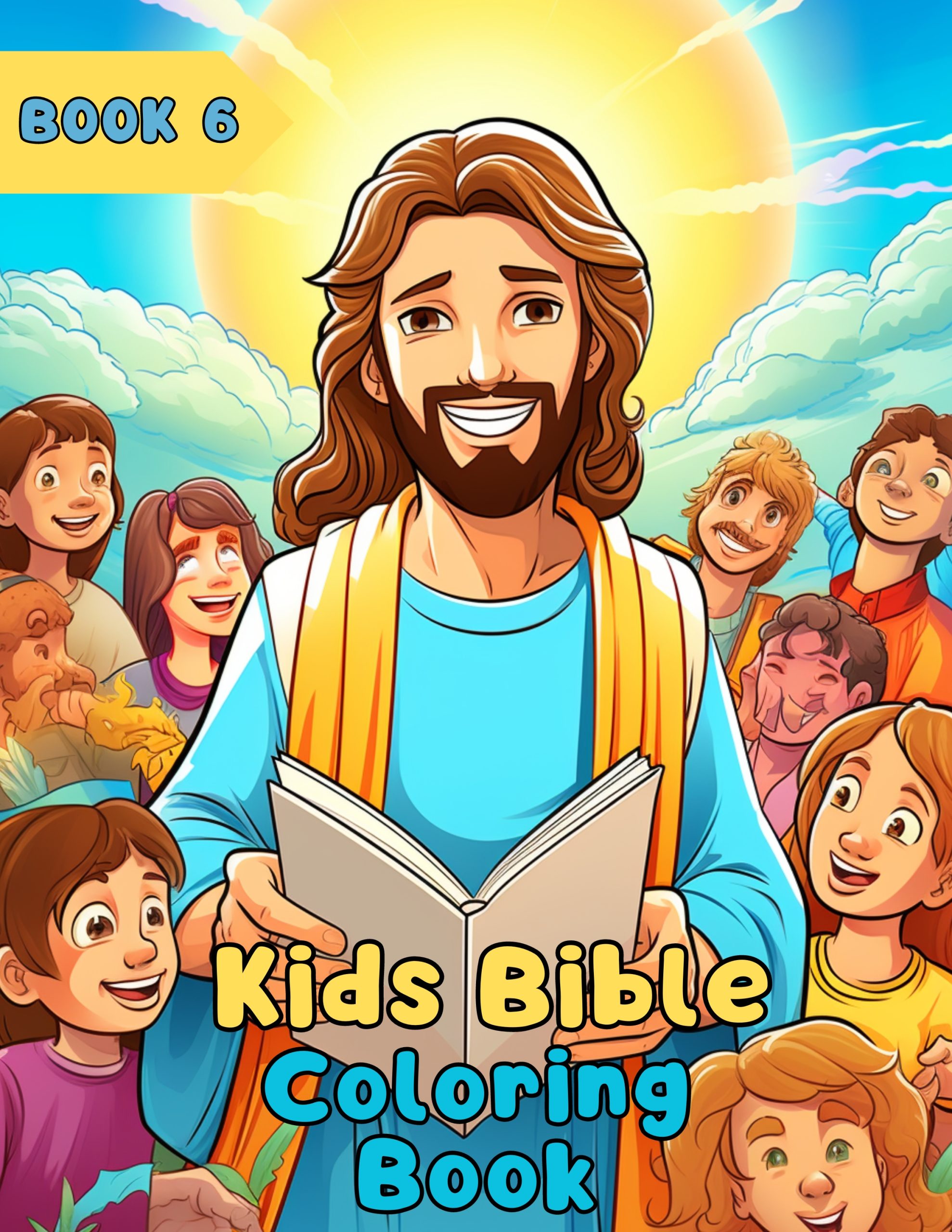 Kids Bible Coloring Book 6