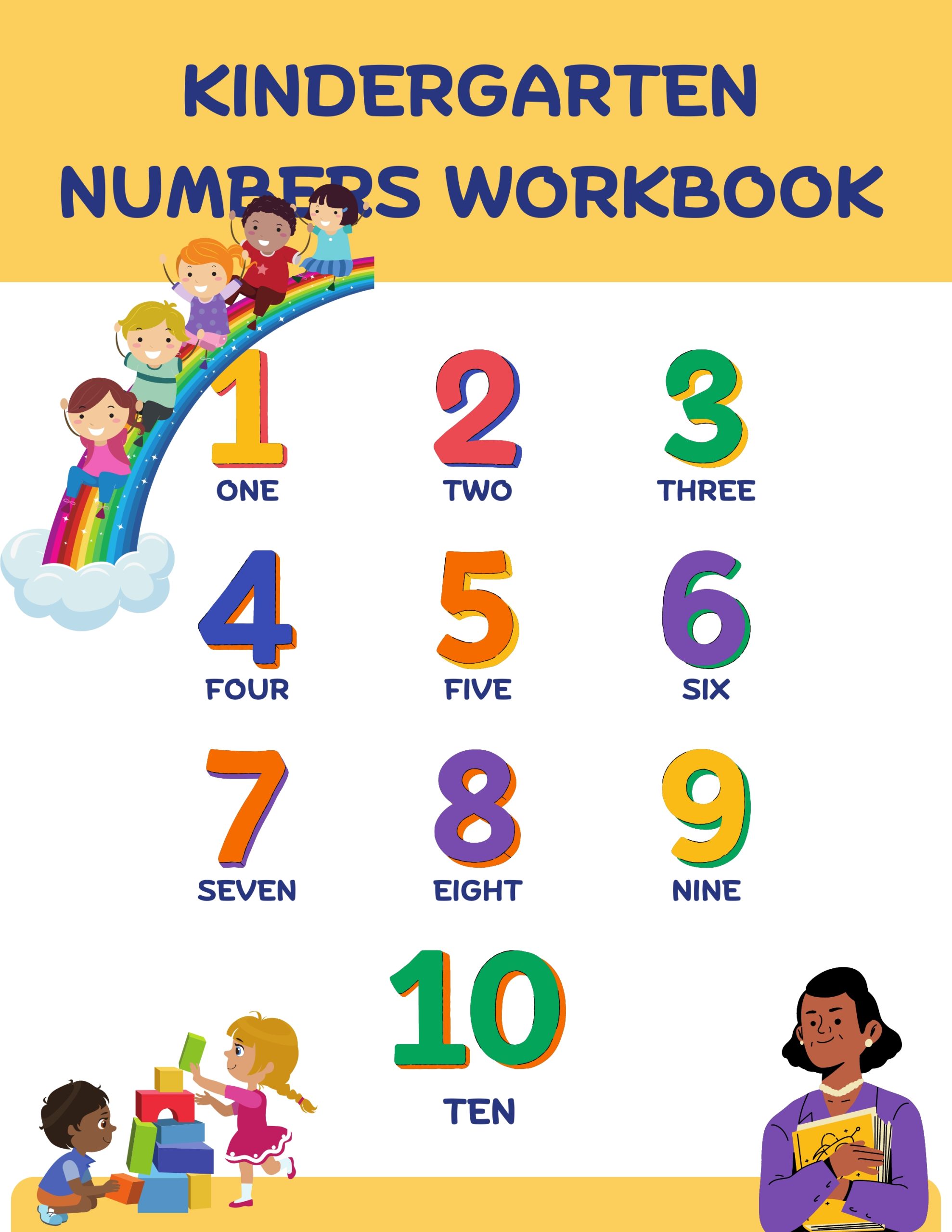 Kindergarten Numbers Workbook