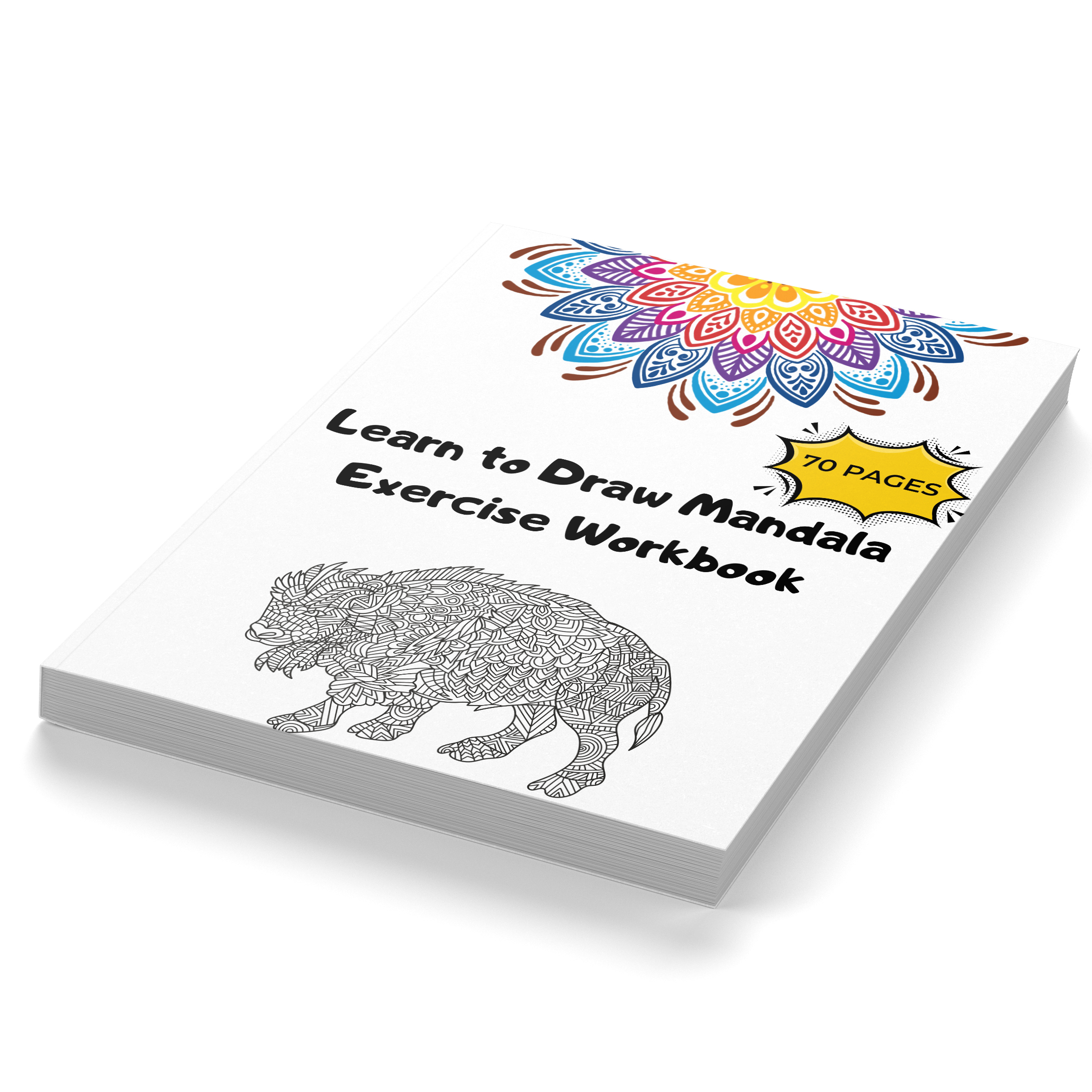 Learn to Draw Mandala Exercise Workbook