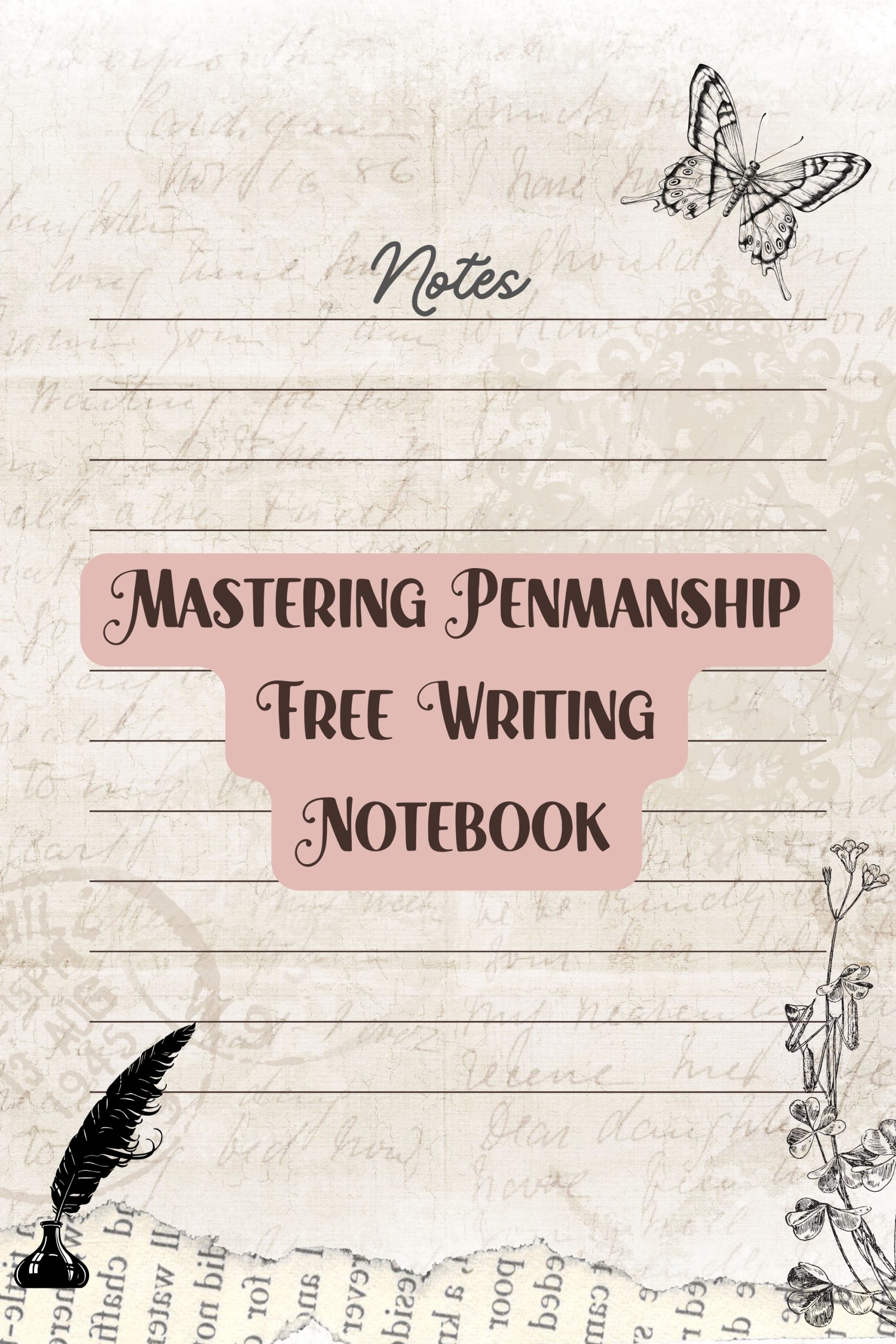 Mastering Penmanship – Free Writing Notebook