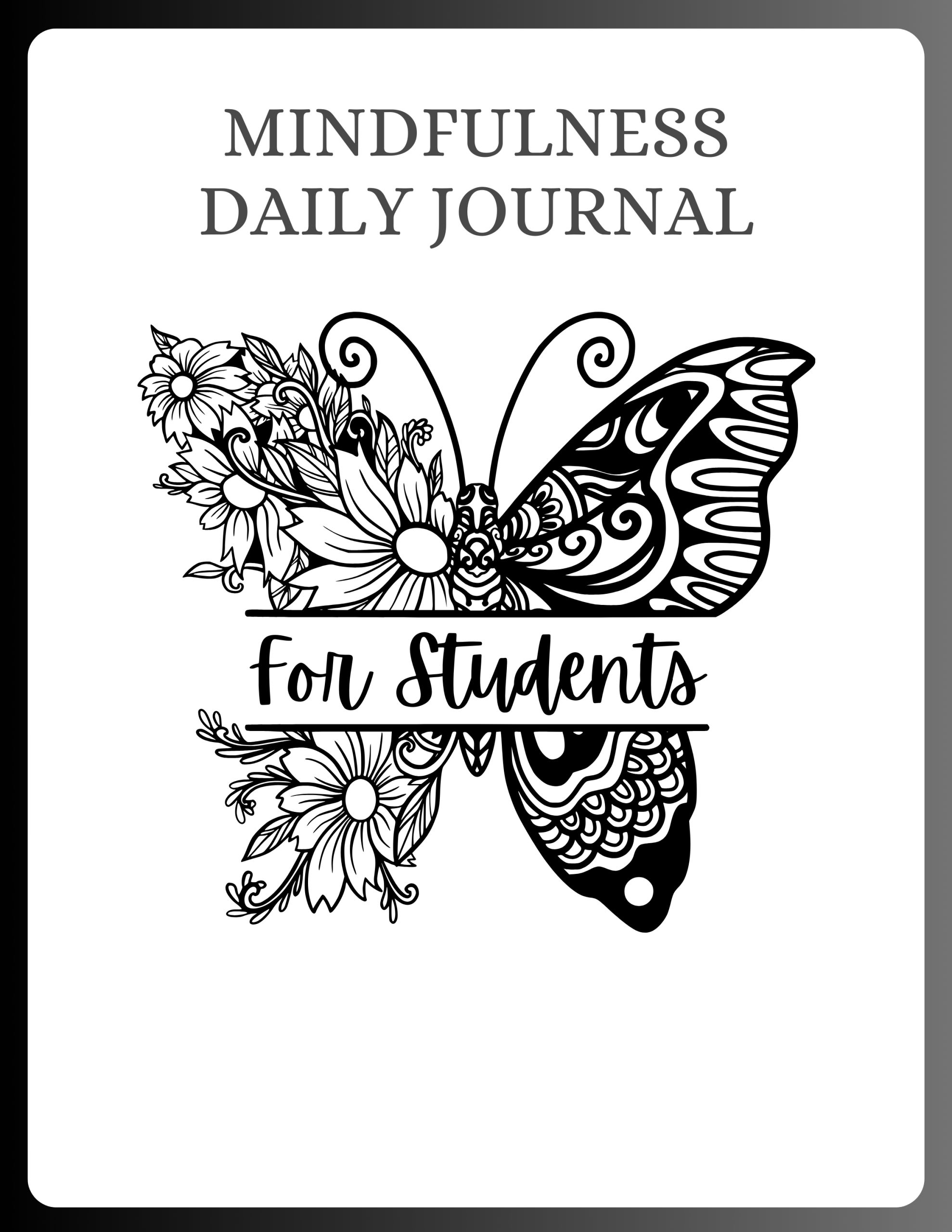 Mindfulness Daily Journal for Students