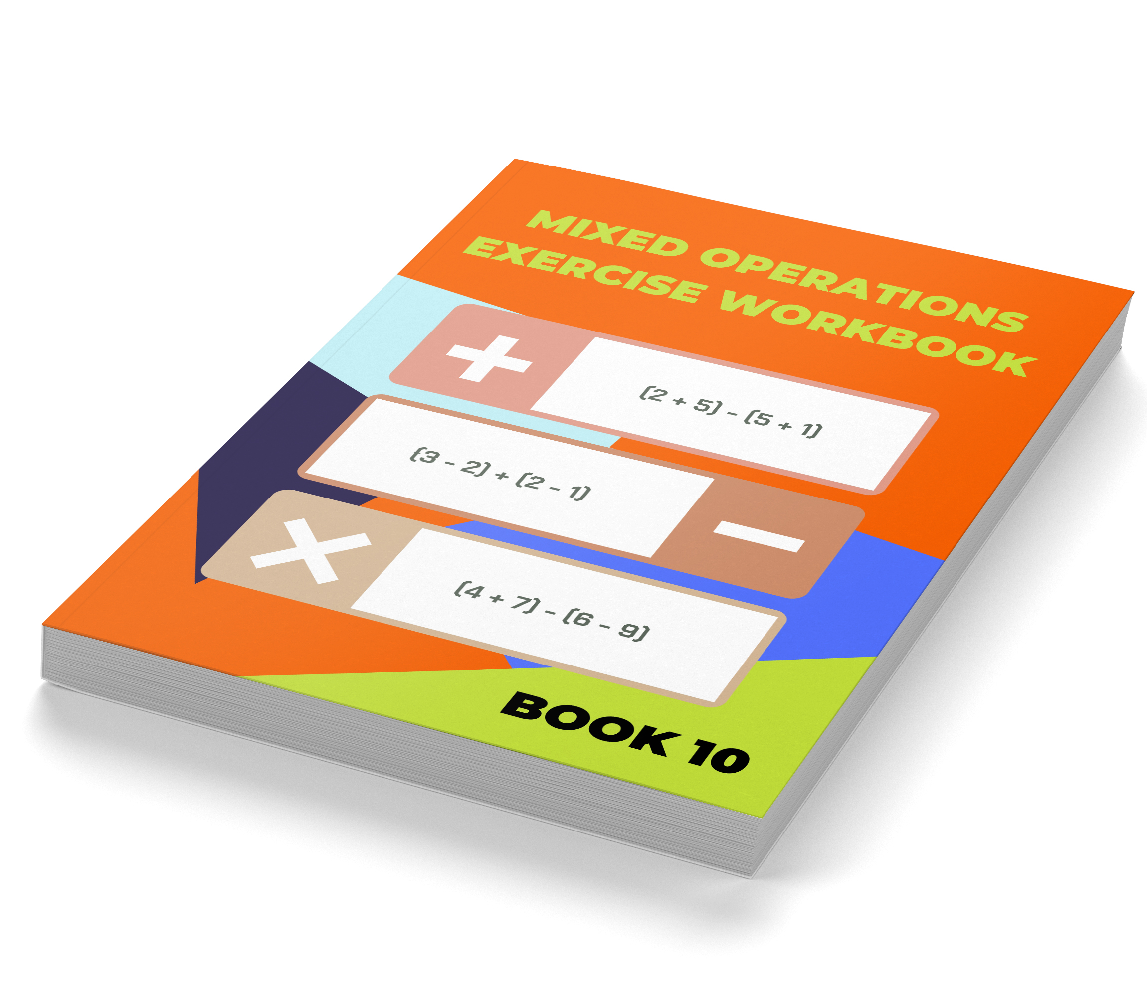 Mixed Operations Exercise Workbook 10