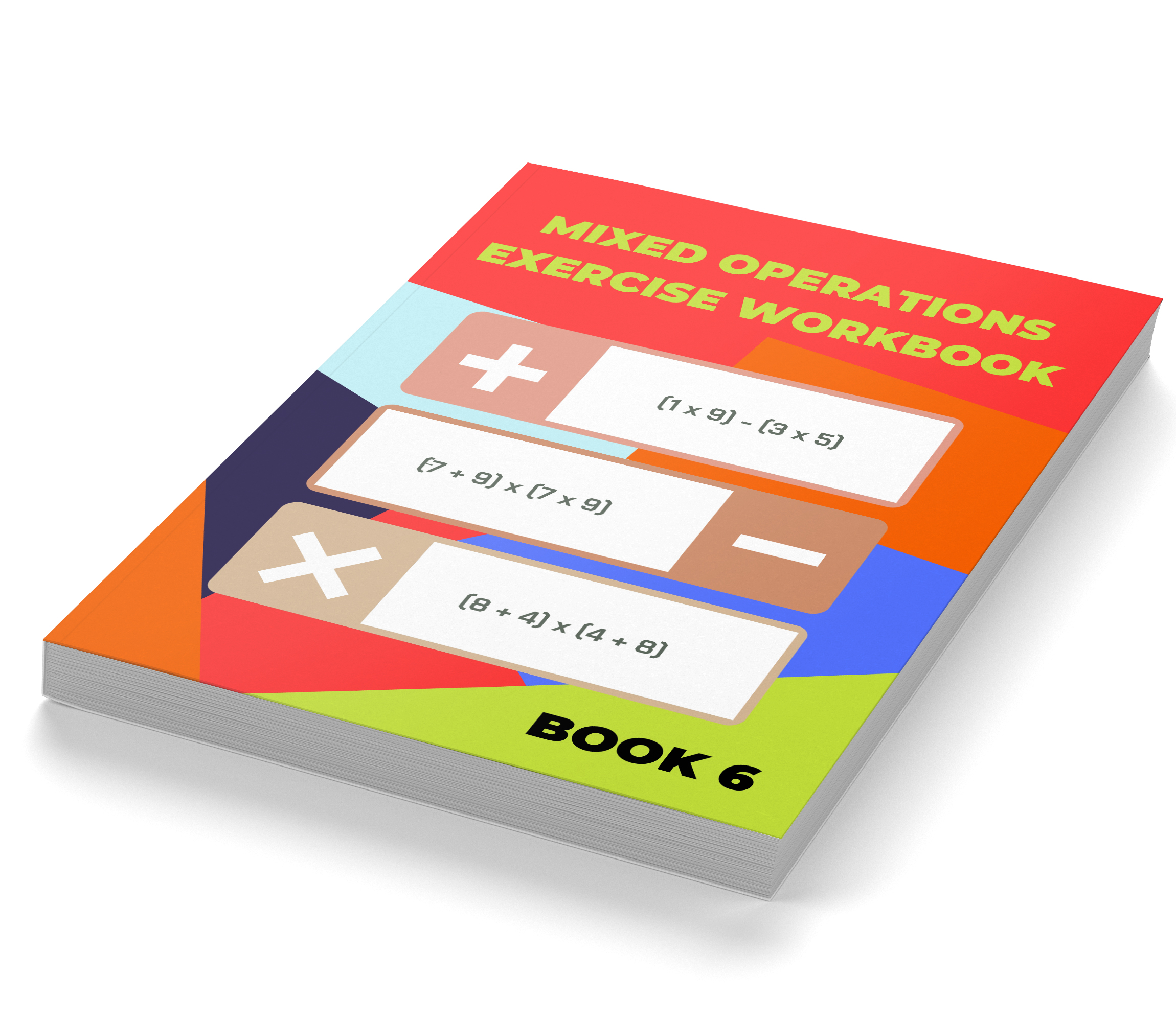 Mixed Operations Exercise Workbook 6