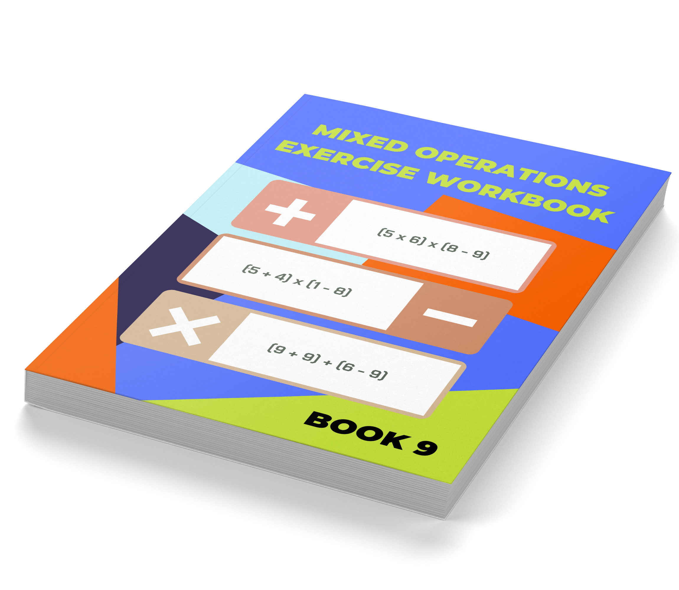 Mixed Operations Exercise Workbook 9
