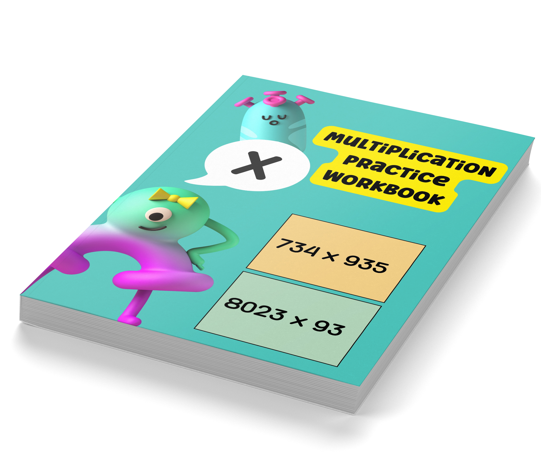Multiplication Practice Workbook