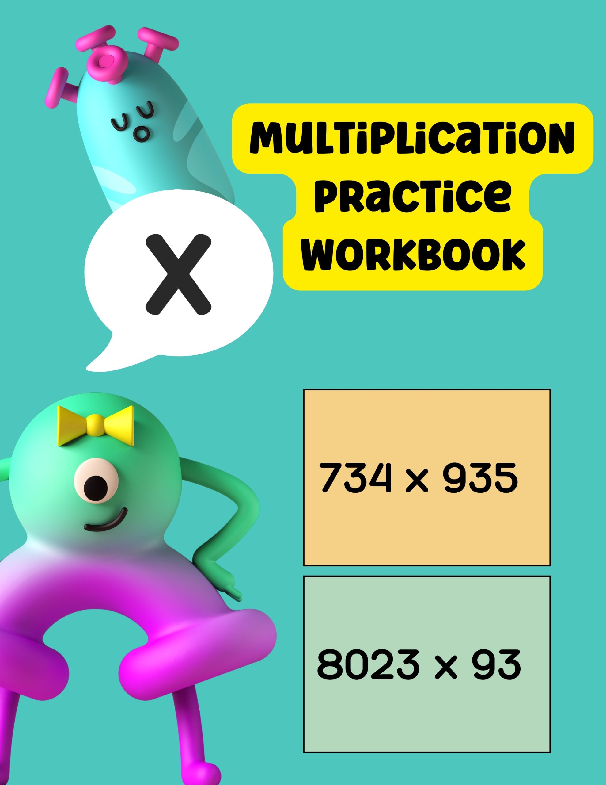 Multiplication Practice Workbook