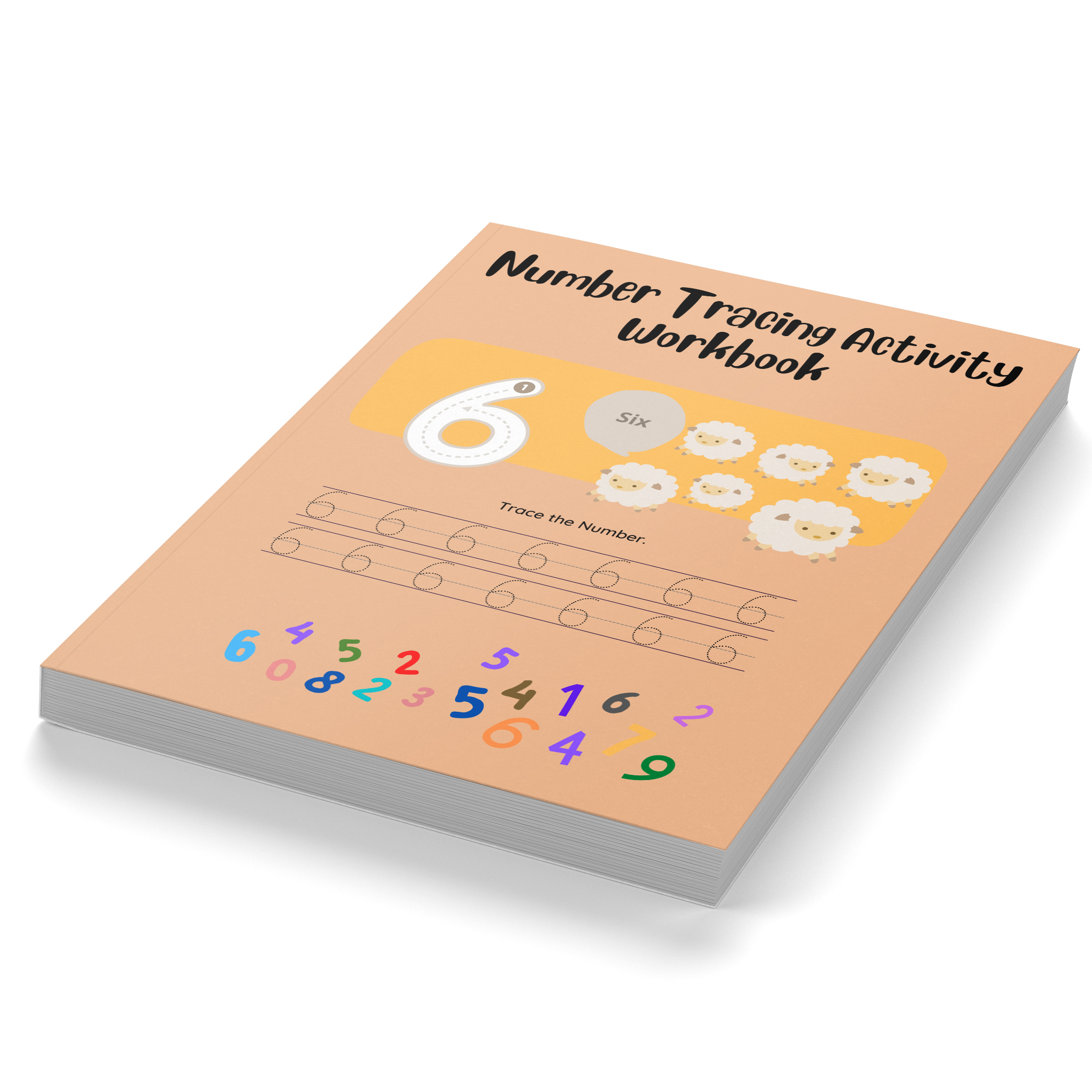 Number Tracing Activity Workbook