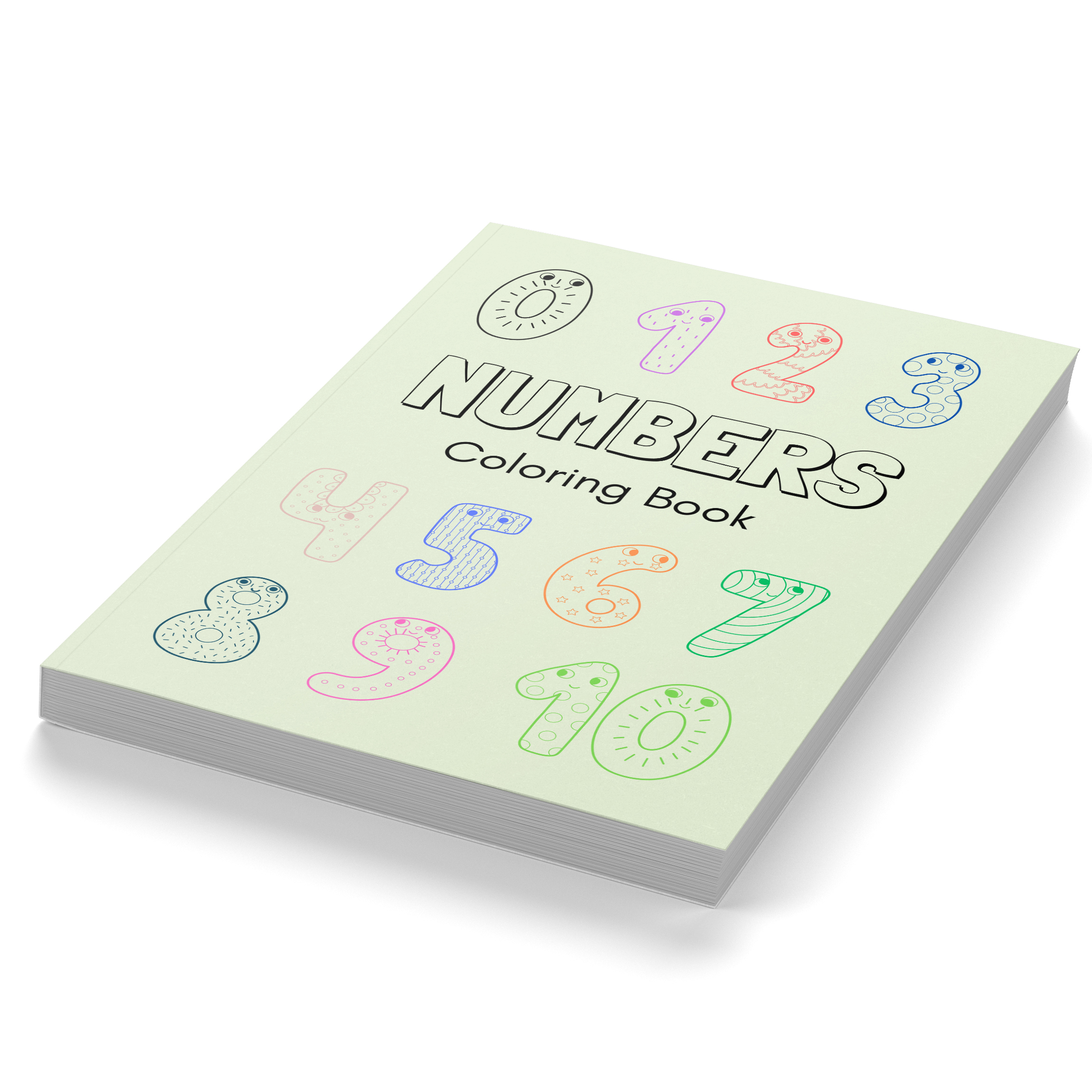 Numbers Coloring Book