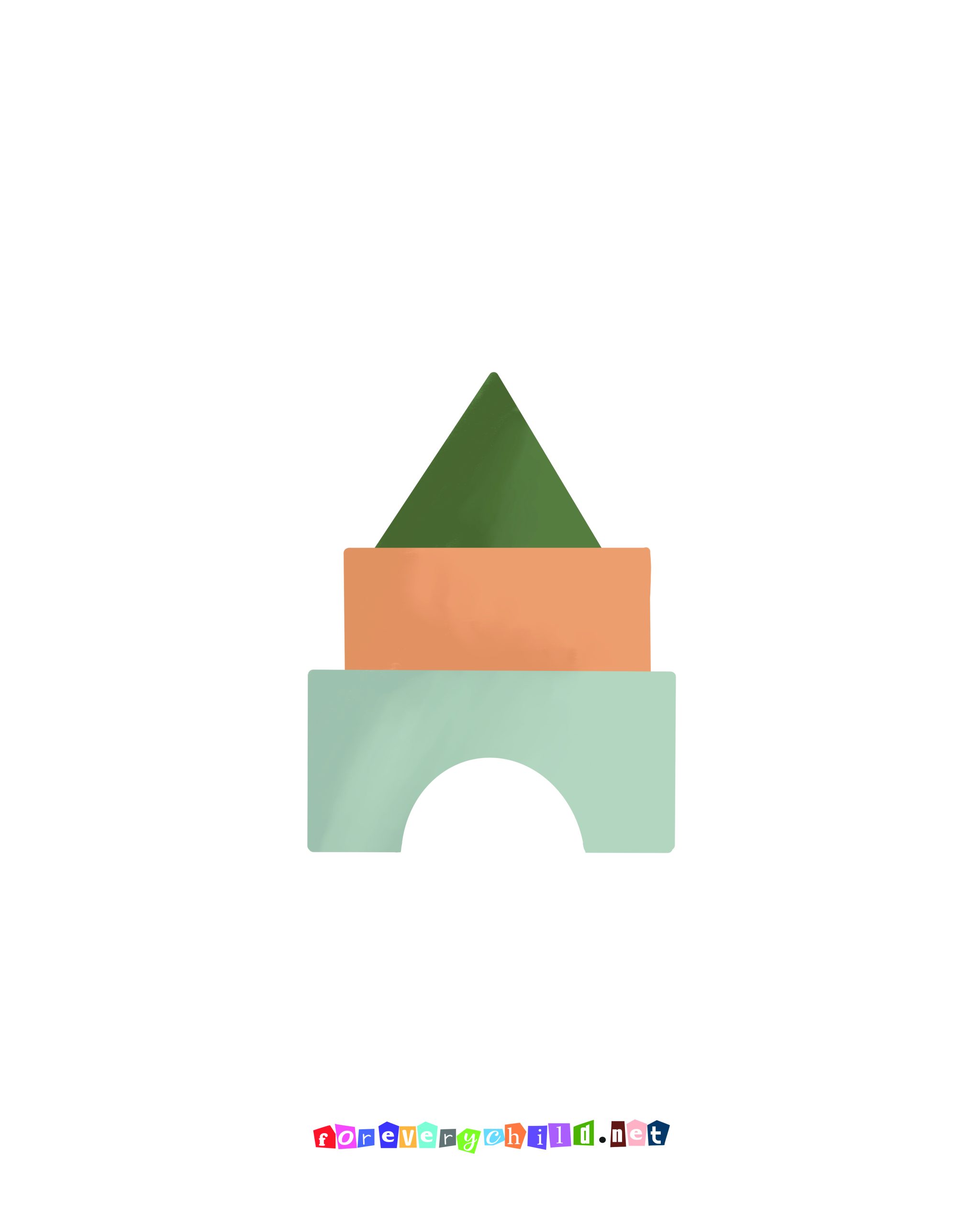 Nursery Blocks Poster 16×20