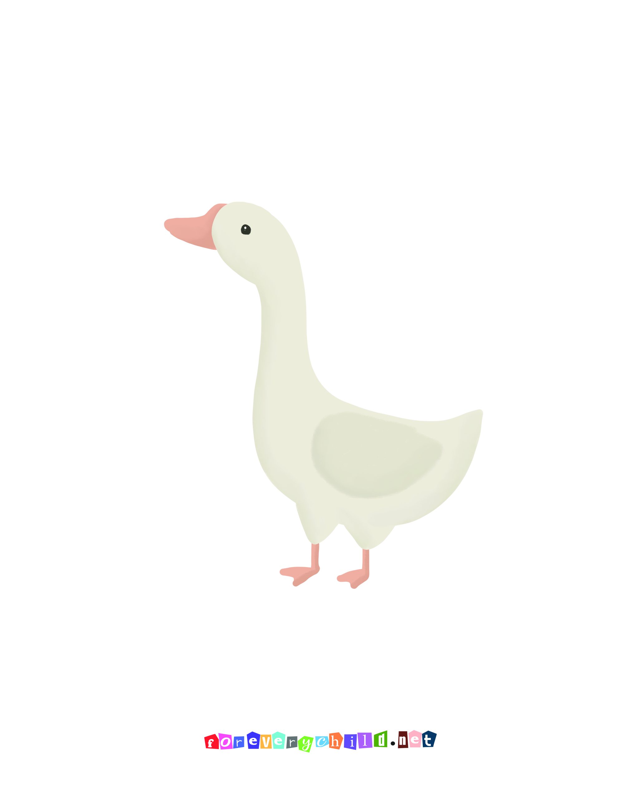 Nursery Duck Poster 16×20