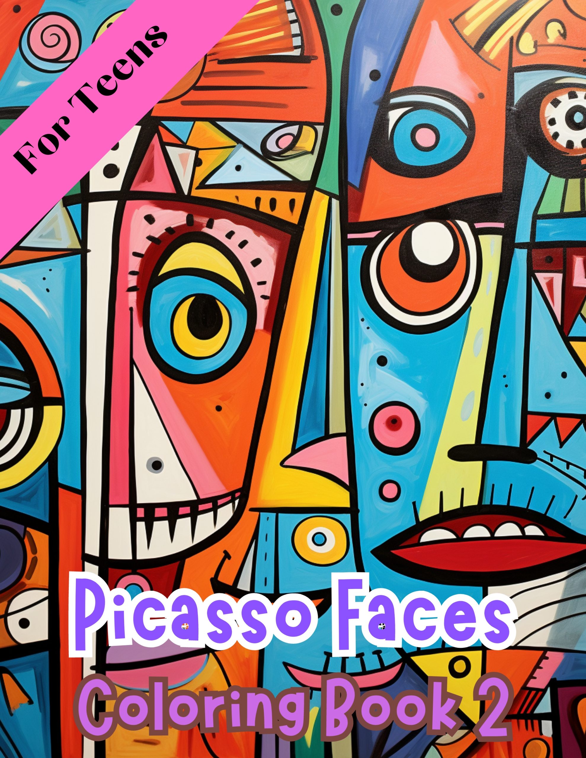Picasso Faces Coloring Book 2 – for Teens
