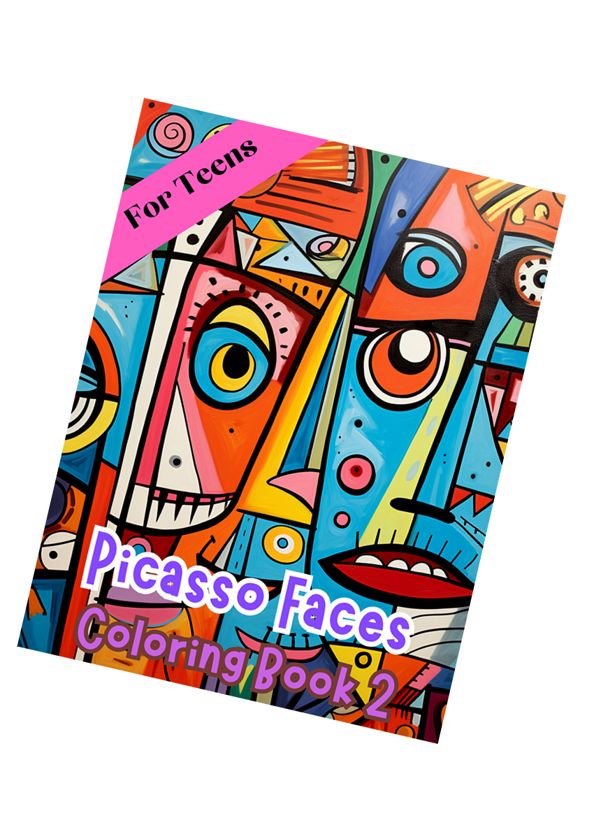 Picasso Faces Coloring Book 2 – for Teens