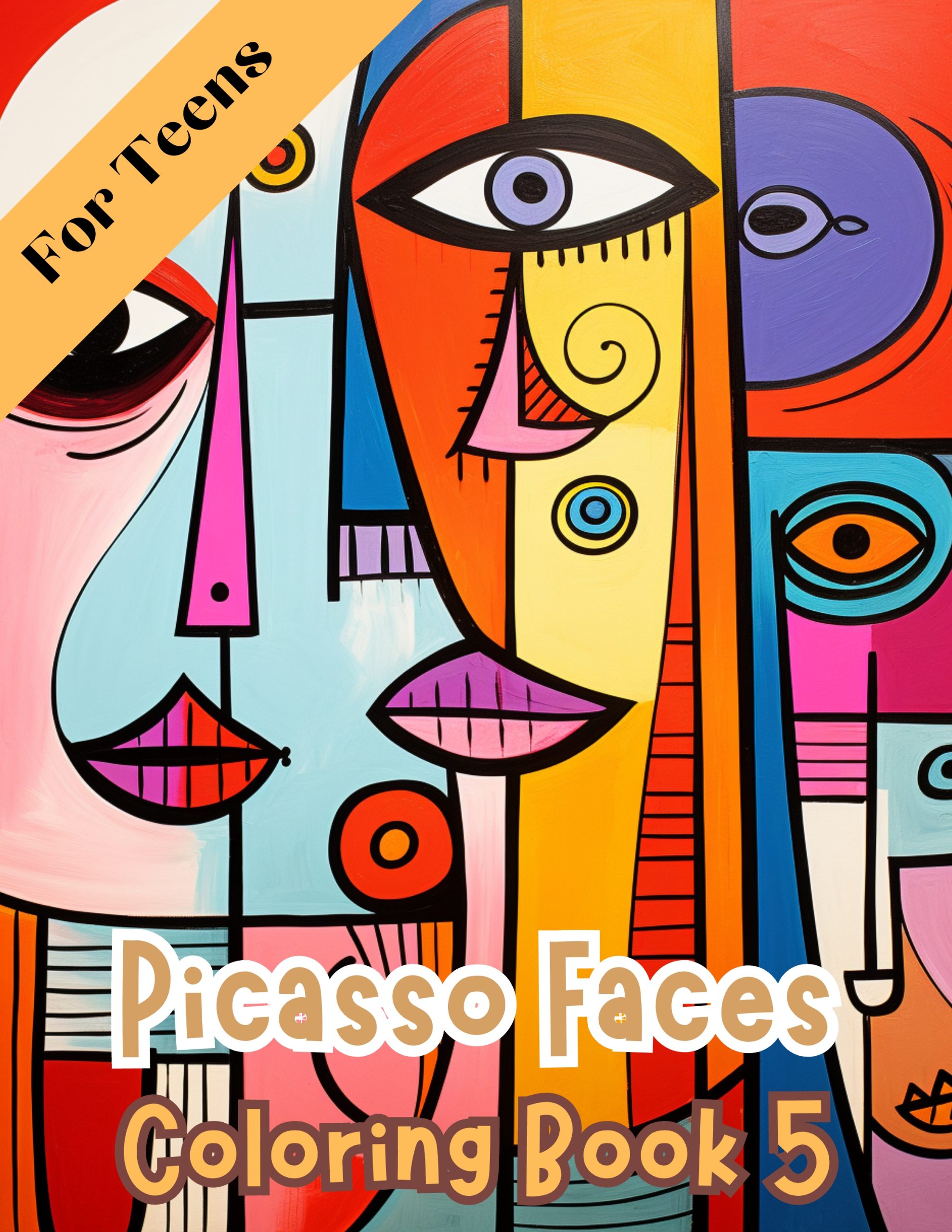 Picasso Faces Coloring Book 5 – for Teens