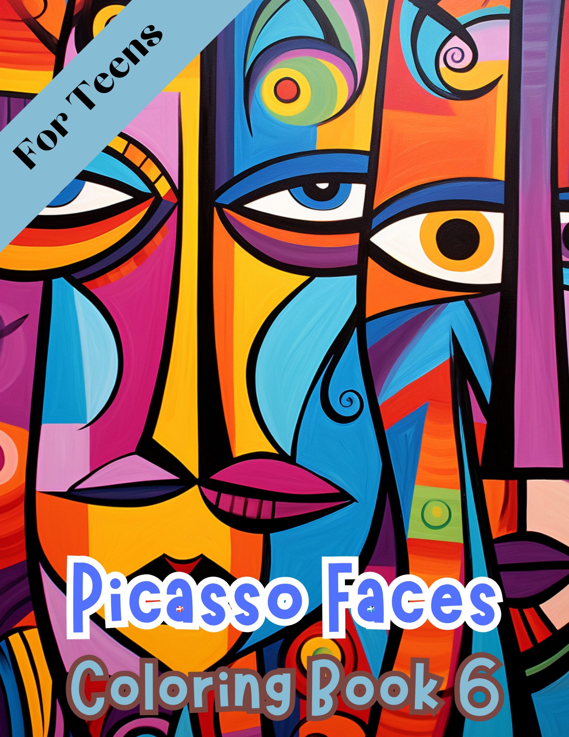 Picasso Faces Coloring Book 6 – for Teens