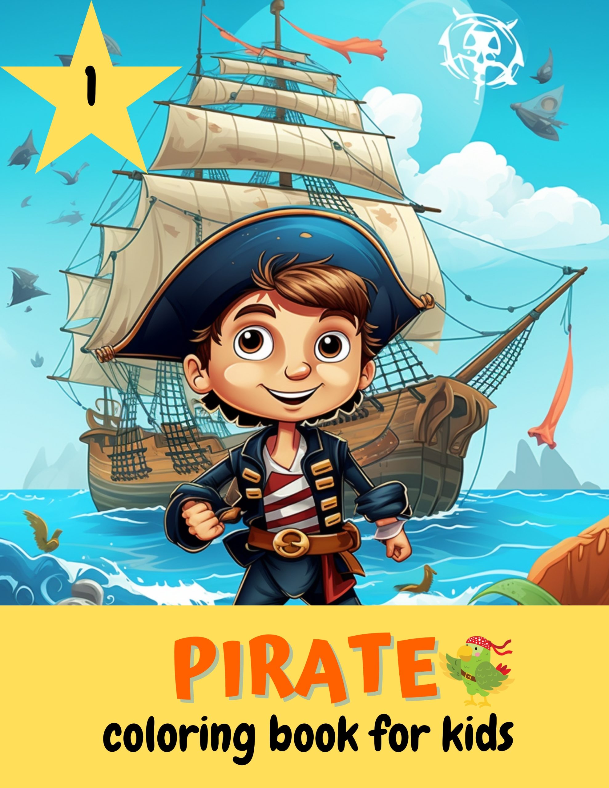 Pirate Coloring Book for Kids 1
