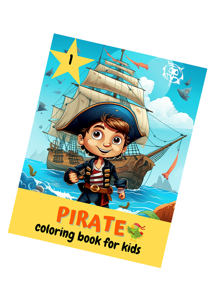 Pirate Coloring Book for Kids 1