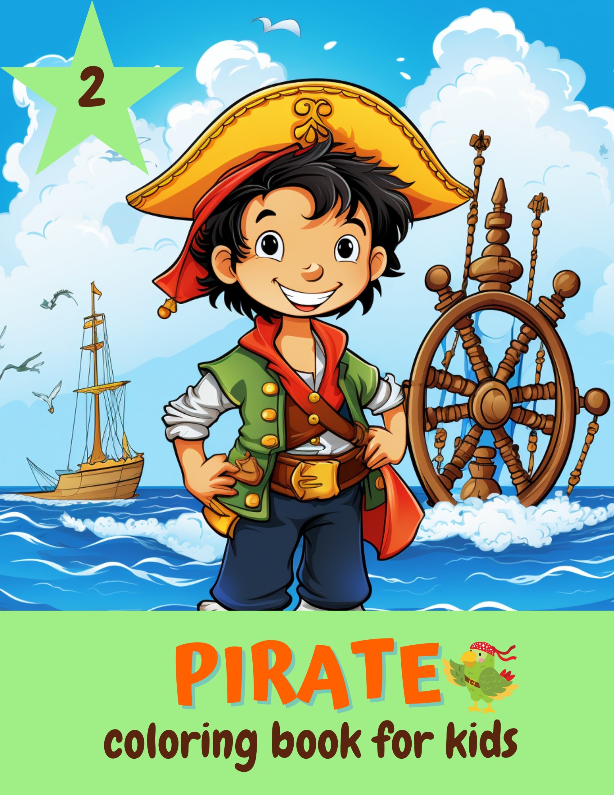 Pirate Coloring Book for Kids 2