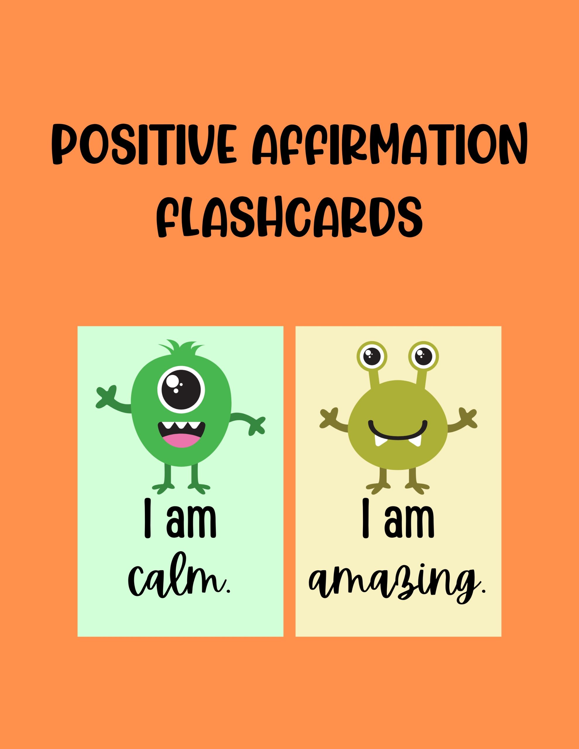 Positive Affirmation Flashcards