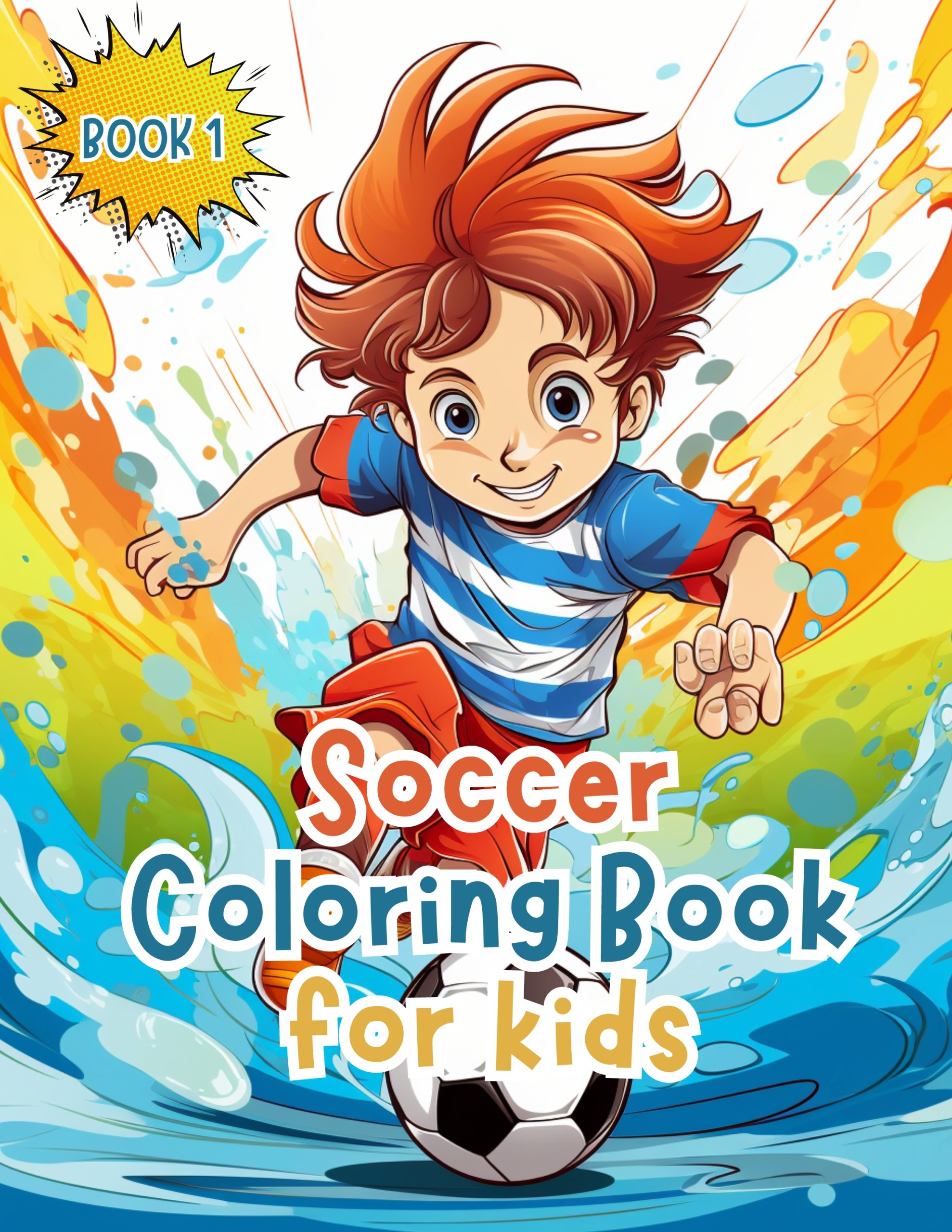 Soccer Coloring Book for Kids 1