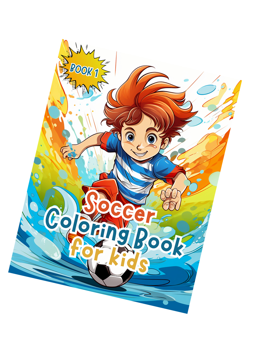 Soccer Coloring Book for Kids 1