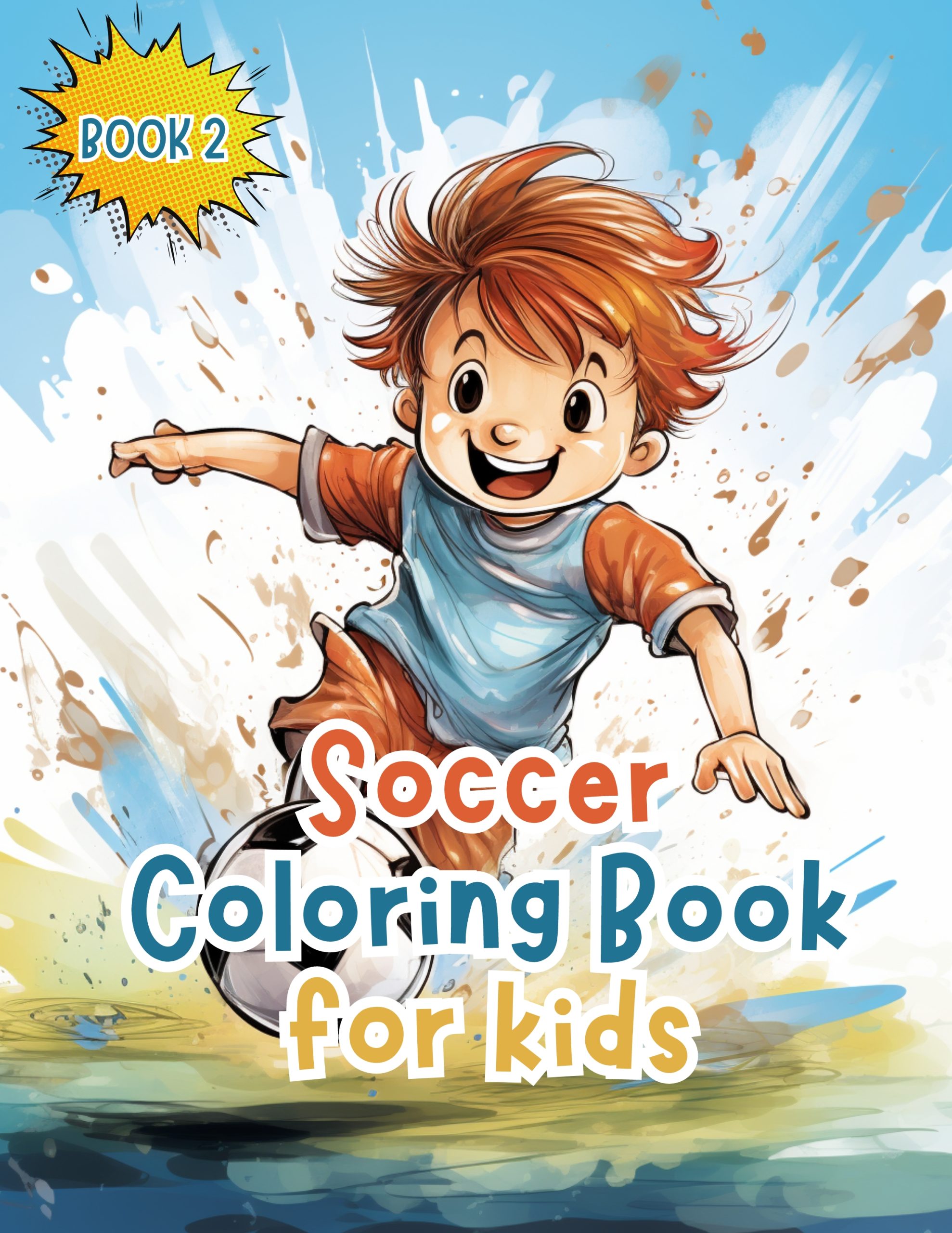 Soccer Coloring Book for Kids 2