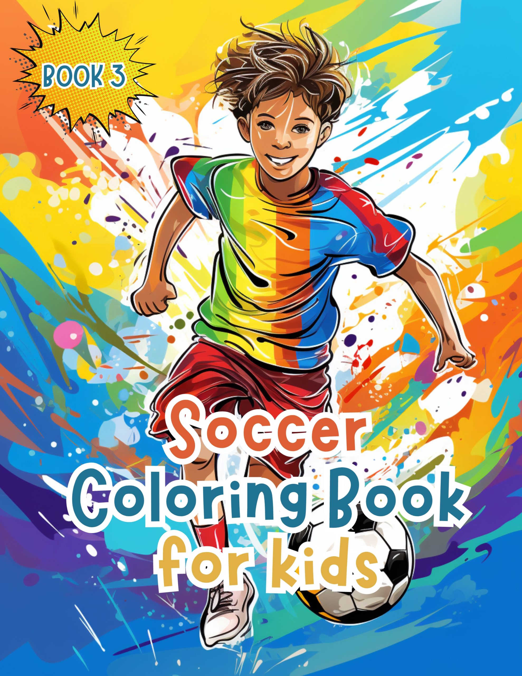 Soccer Coloring Book for Kids 3