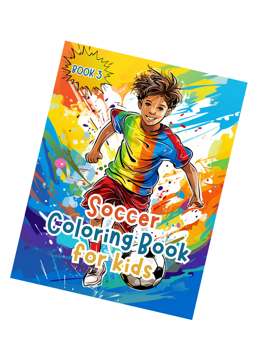 Soccer Coloring Book for Kids 3
