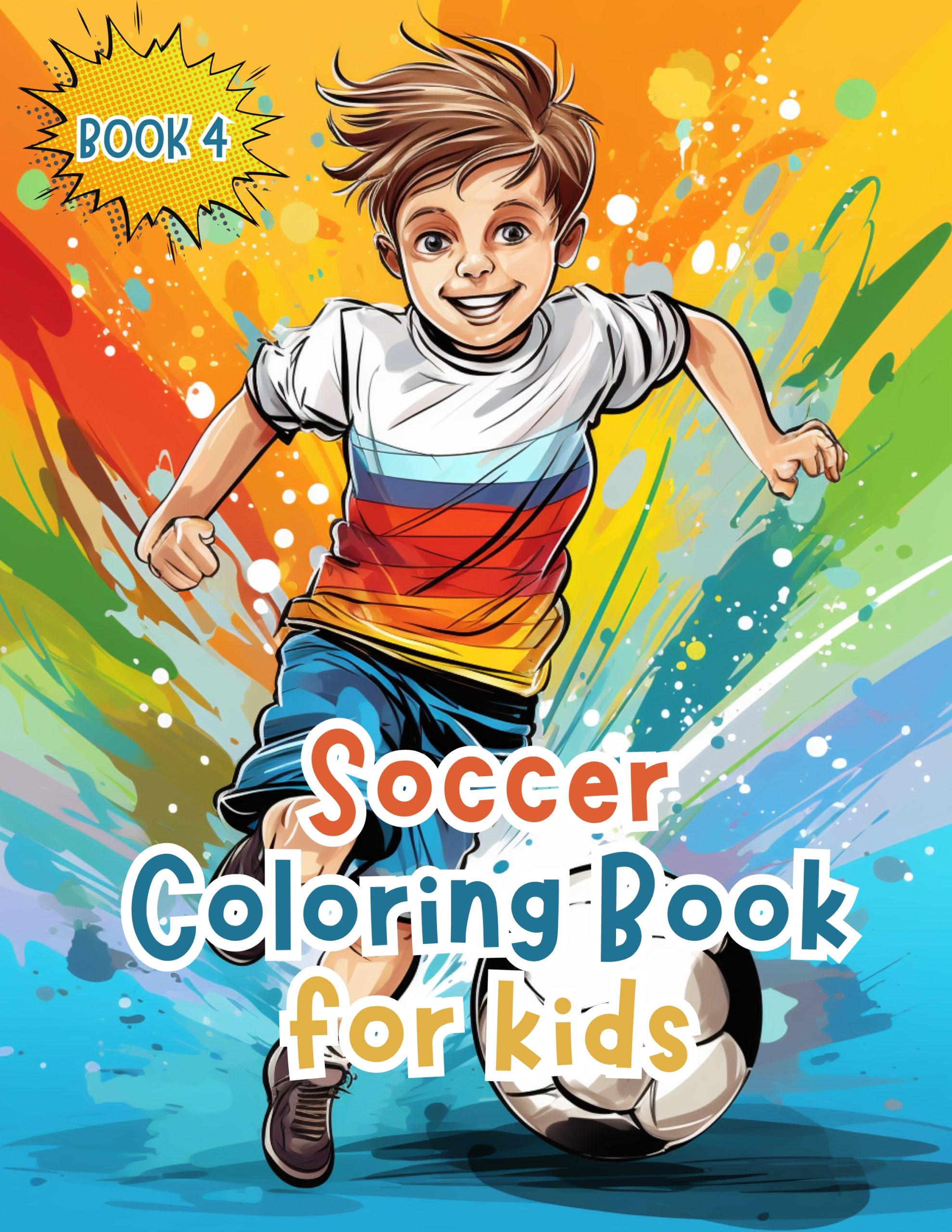 Soccer Coloring Book for Kids 4