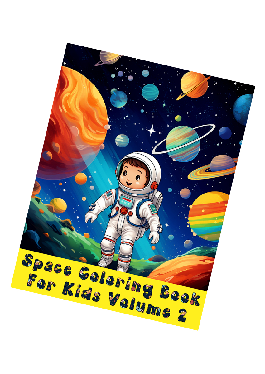Space Coloring Book For Kids Volume 2