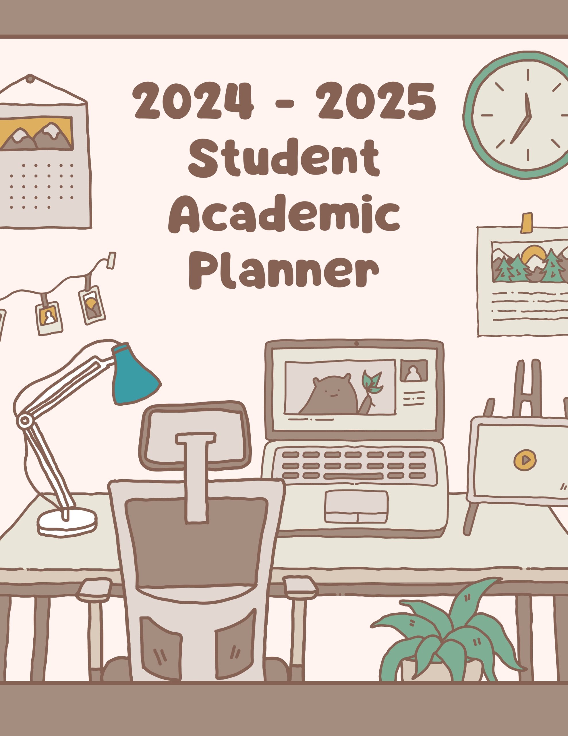 Student Academic Planner 8.5×11